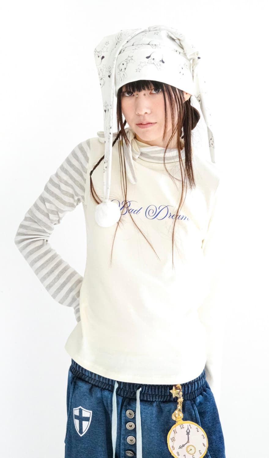 샵페어리 스카프 터틀넥티 상품이미지1