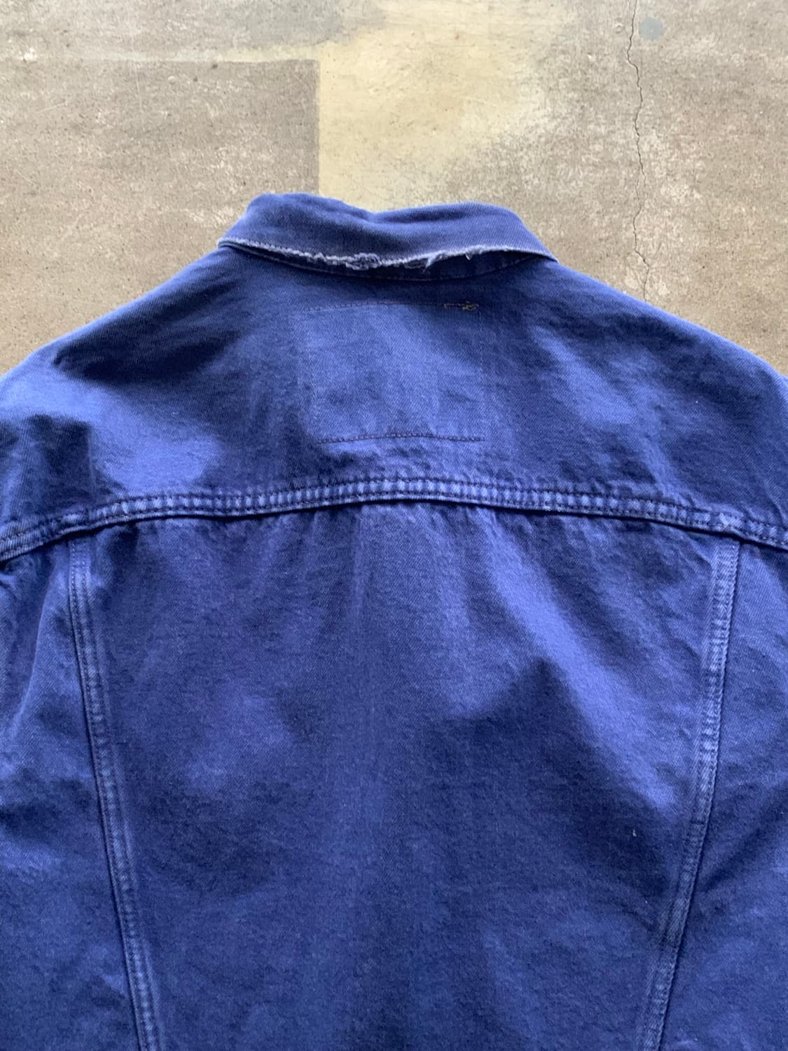 90s 리바이스 70598 빅 패치 데님 트러커 자켓 상품이미지7