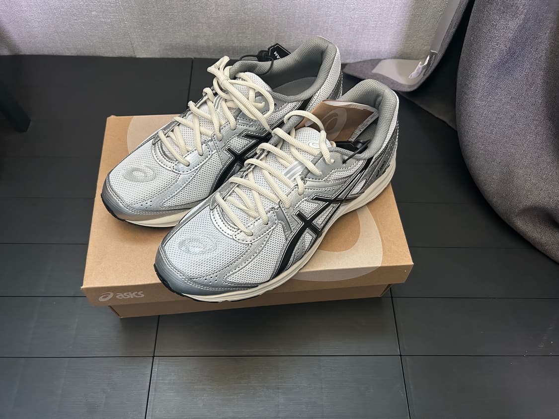 아식스 조그 100s 화이트 블랙 275 새상품 상품이미지1