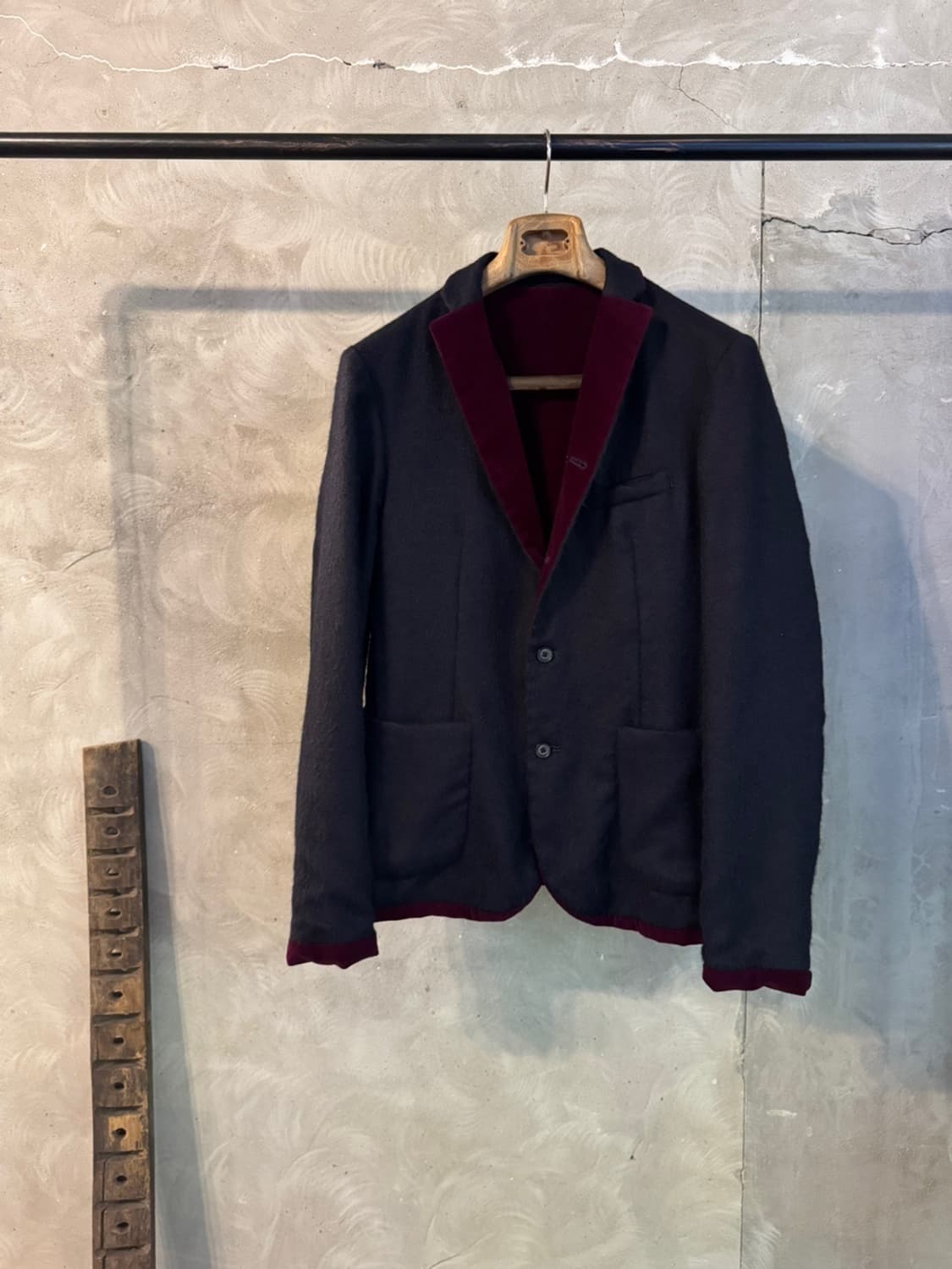 KOLOR 컬러 모헤어 자켓 슬림100 상품이미지9