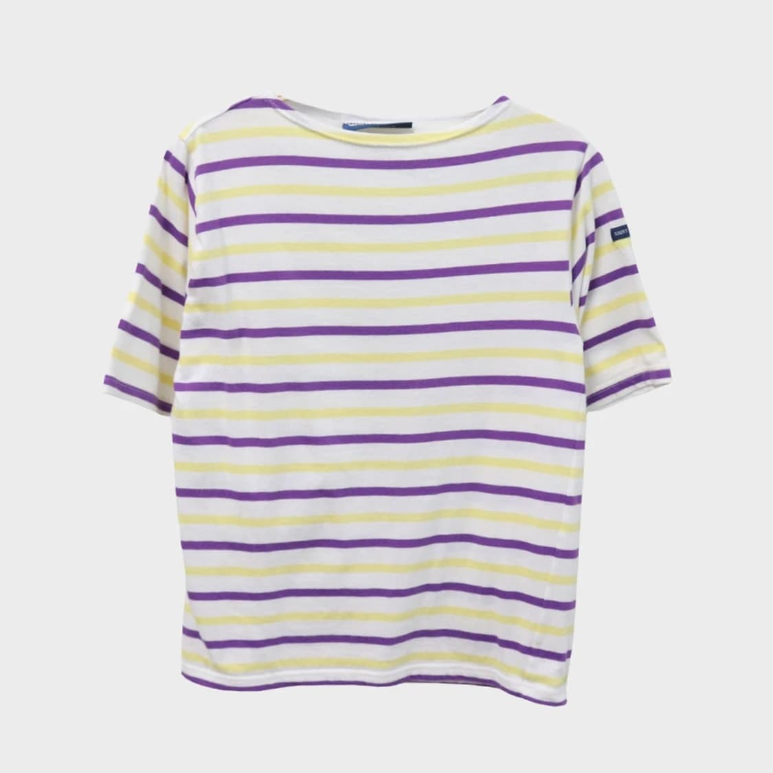 세인트제임스 투톤 스트라이프 반팔 티셔츠 66320 상품이미지1