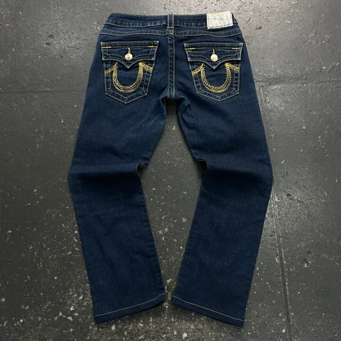 27 트루릴리전 옐로우 스티치 데님팬츠 상품이미지6