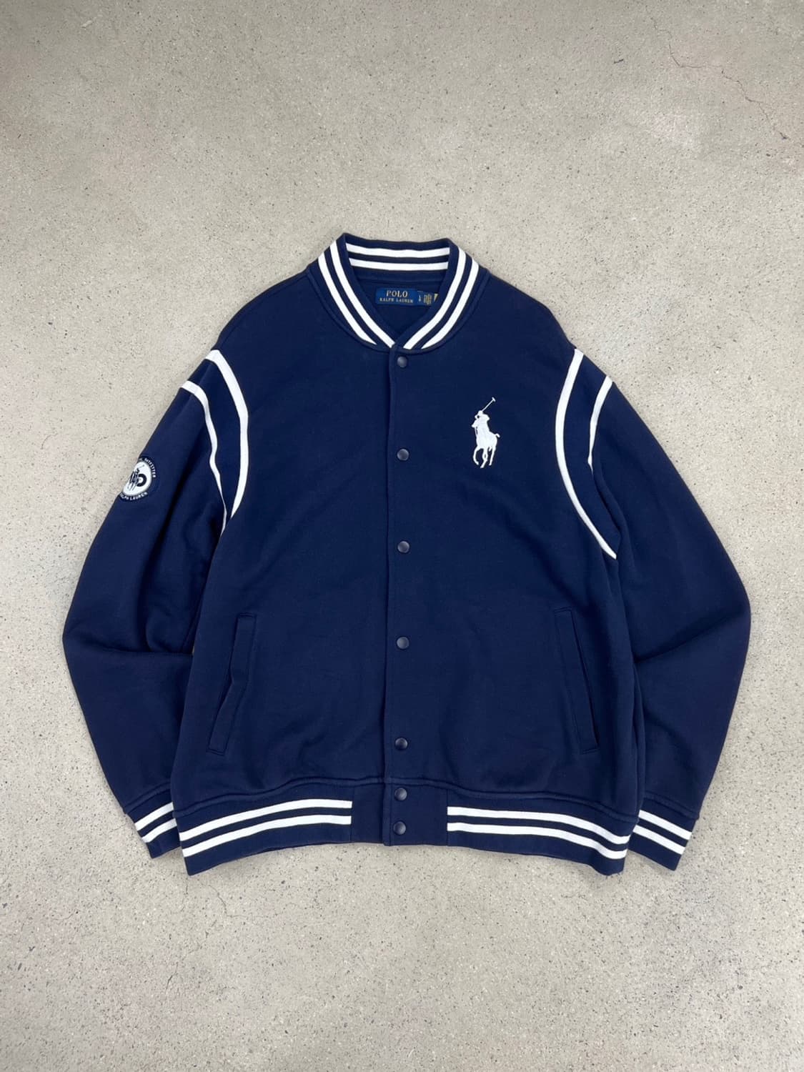 폴로 랄프로렌 호주 오픈 빅포니 바시티 자켓 상품이미지2