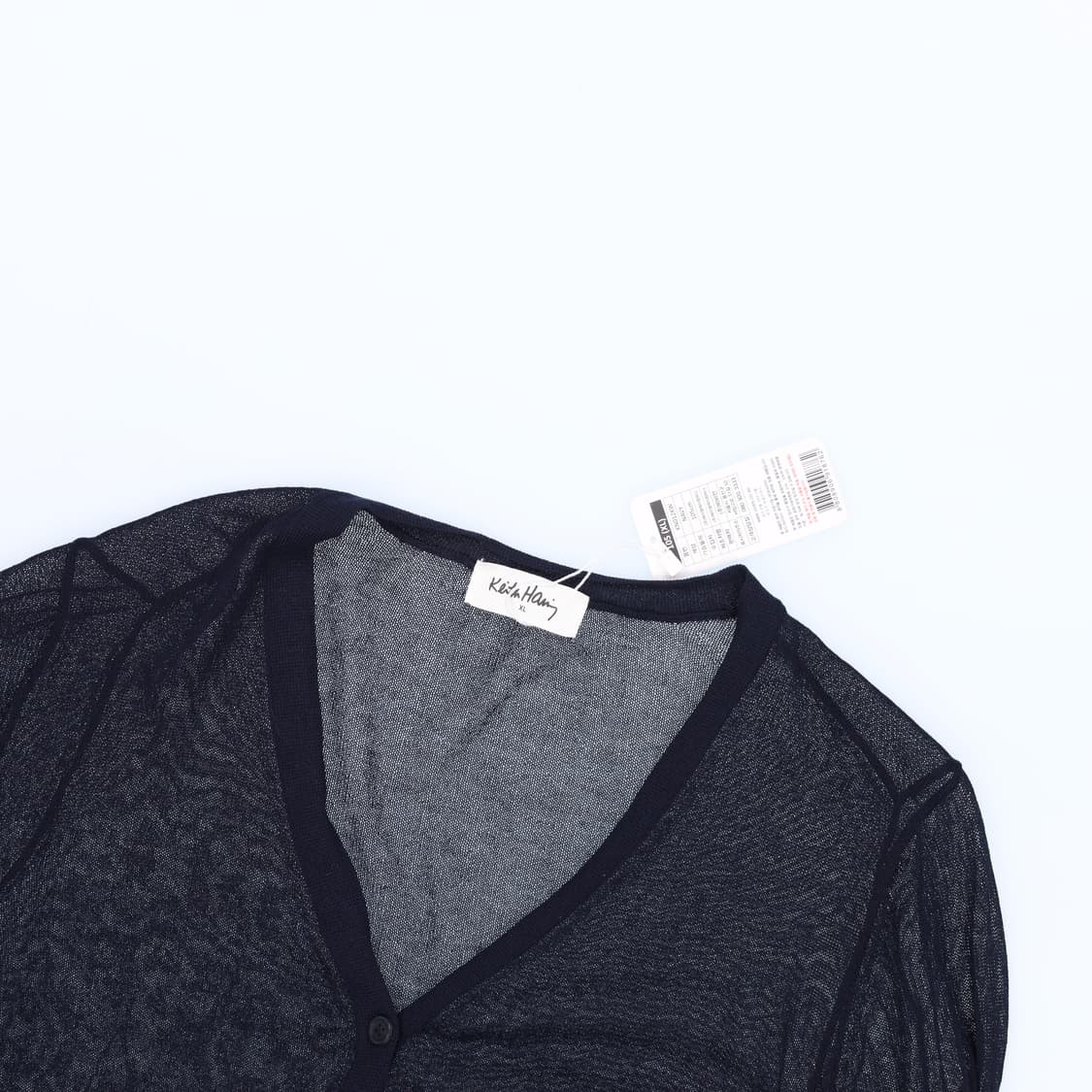 [XL] 새상품 키스해링 시스루 가디건 1210H1 상품이미지3