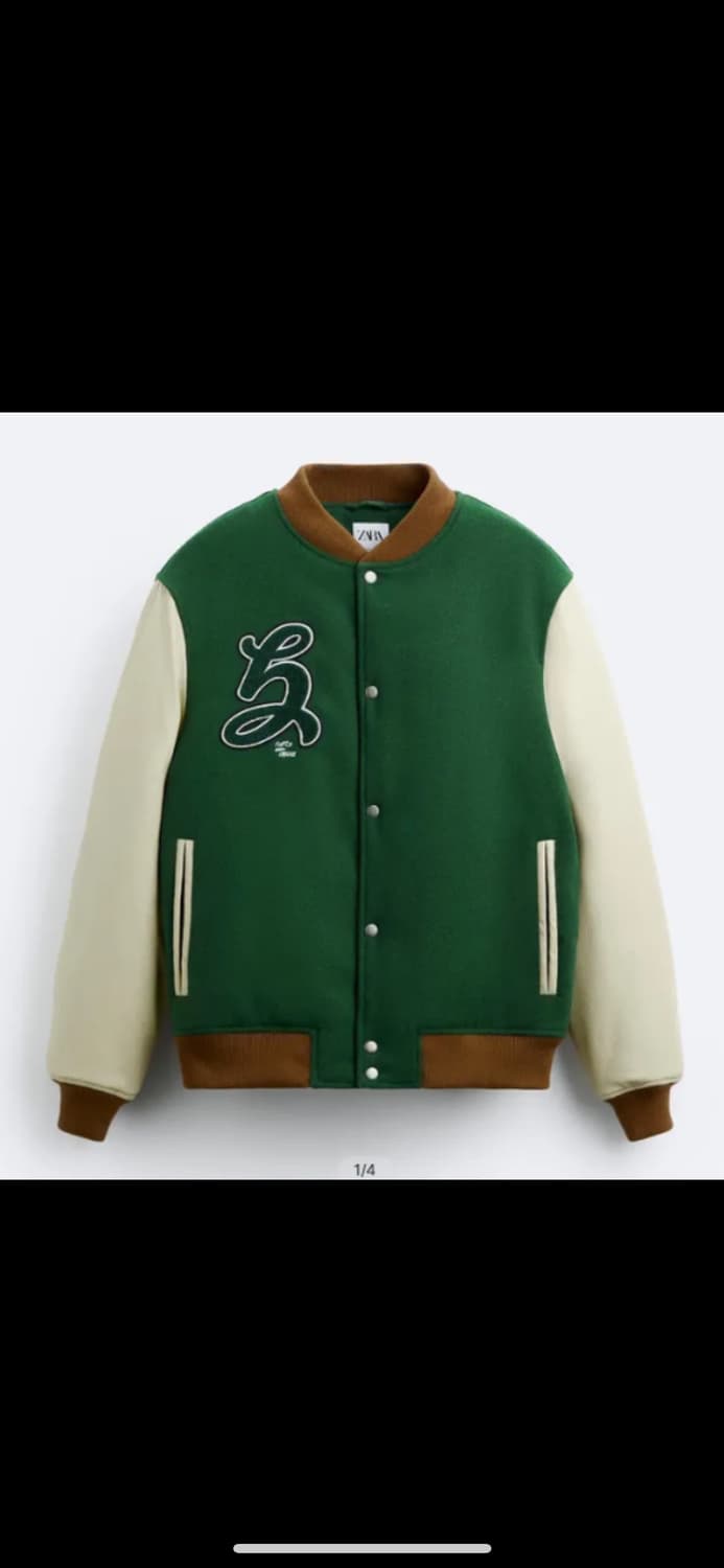 자라 바시티 자켓 xl 상품이미지2