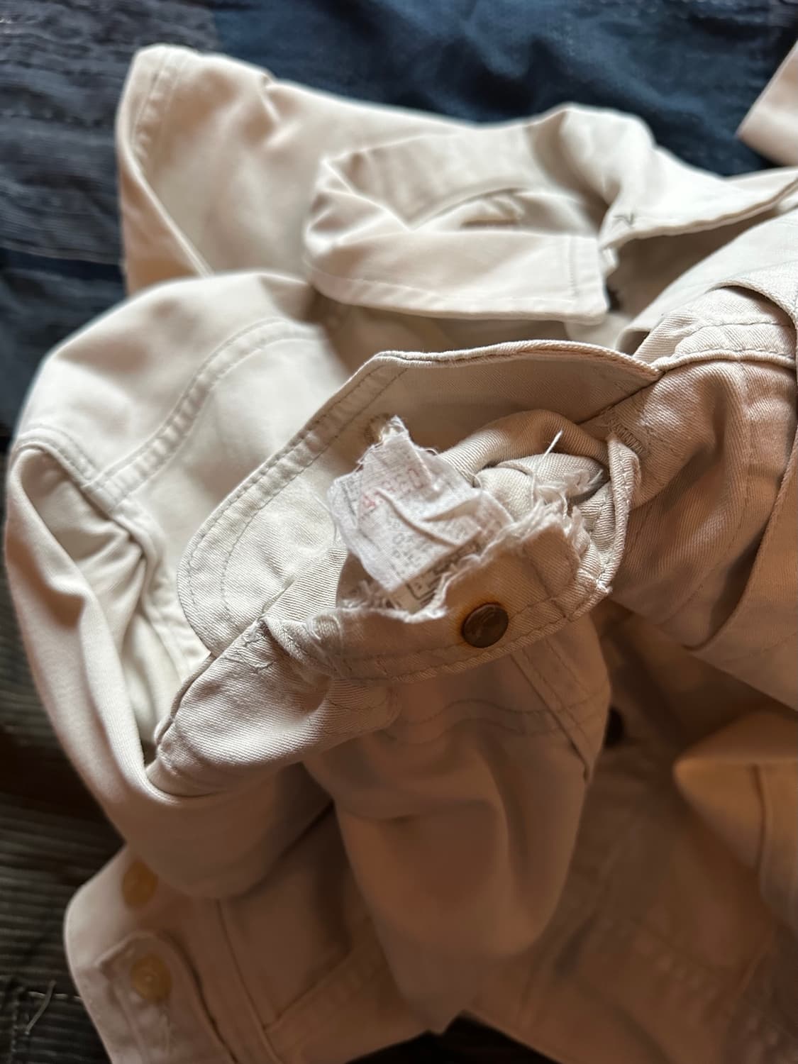 60s USA LEE 100J White Westerner Jacket 상품이미지10