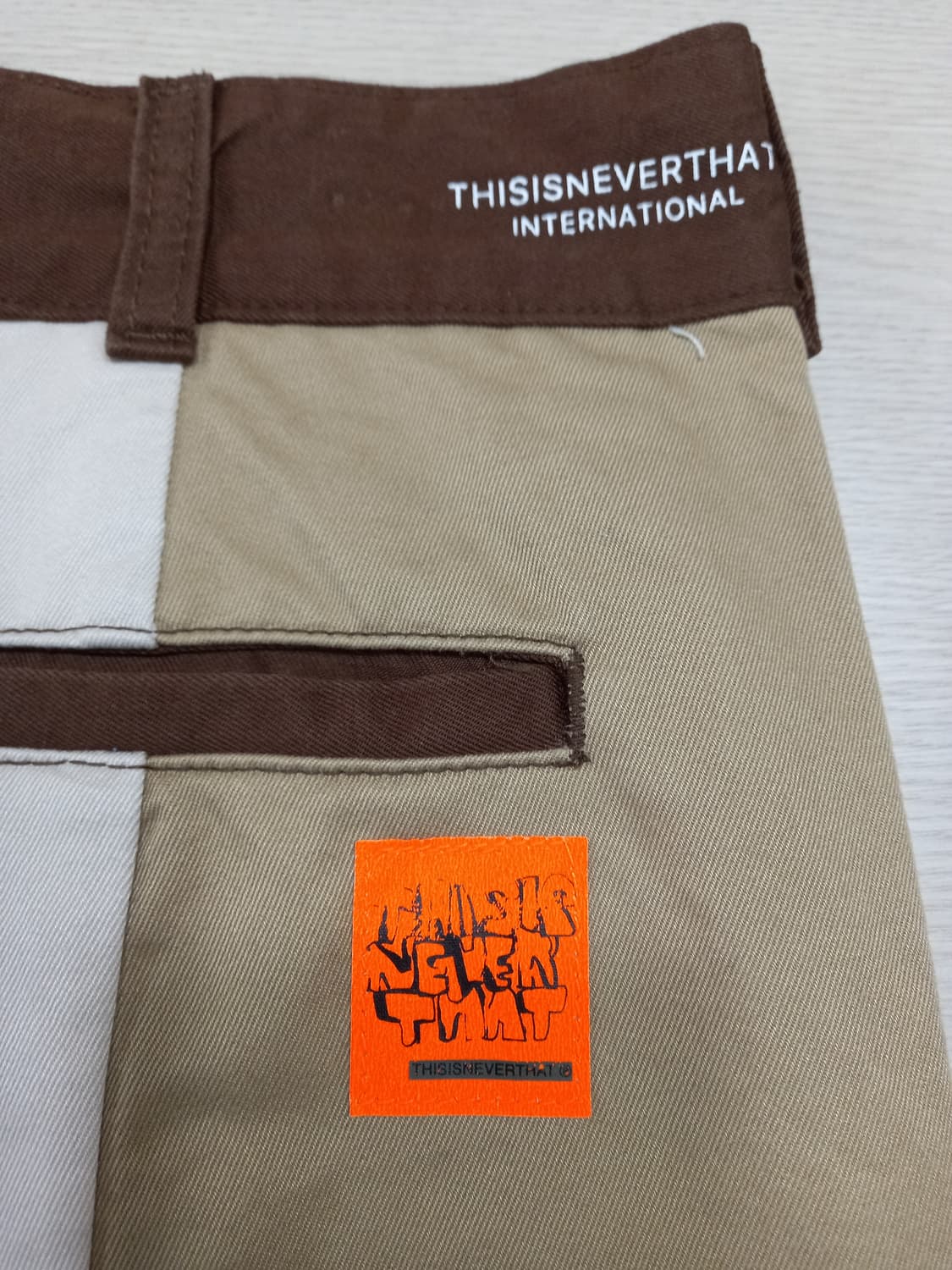 33-34 Thisisneverthat Kor 일자 치노 33-444 상품이미지5