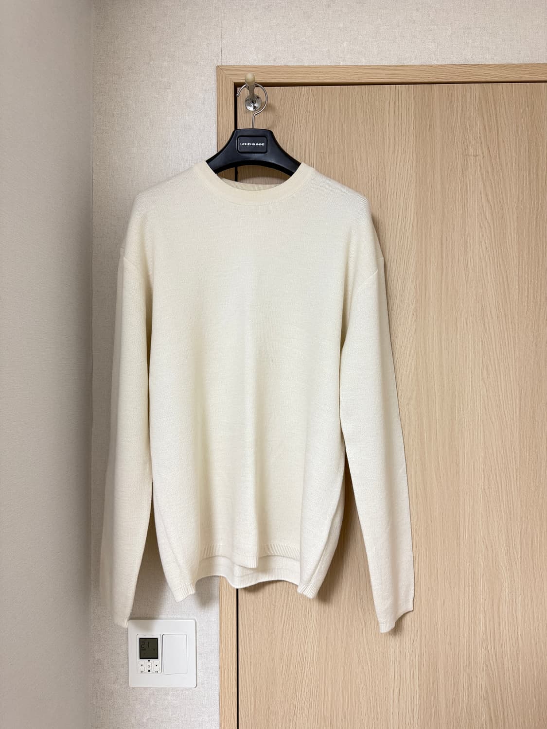 쿠어/캐시미어 니트 크림 /L(105) 상품이미지1