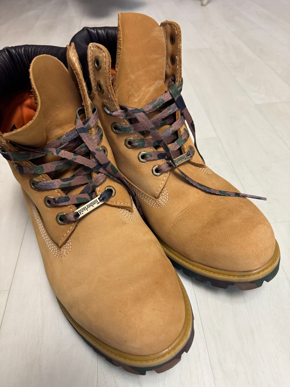 팀버랜드 6인치 카모플라주 부츠 상품이미지2