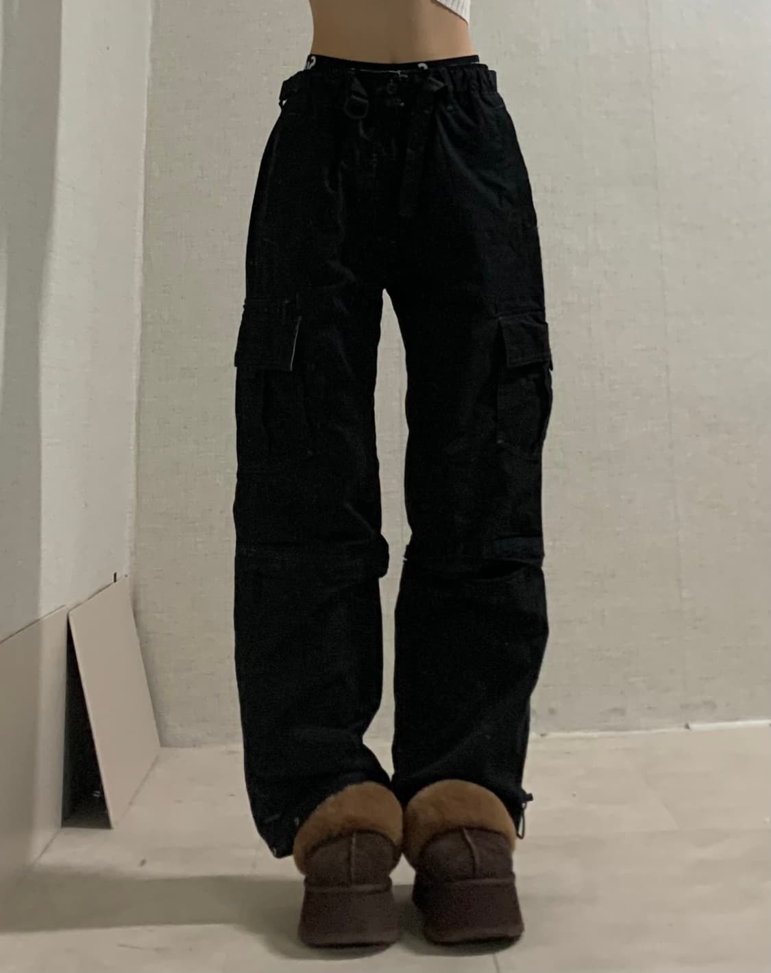 Black 2way cargo pants 상품이미지5