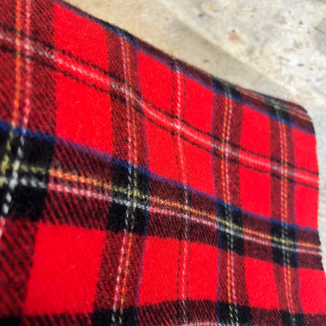 adam et rope x john hanly 체크 머플러 상품이미지4