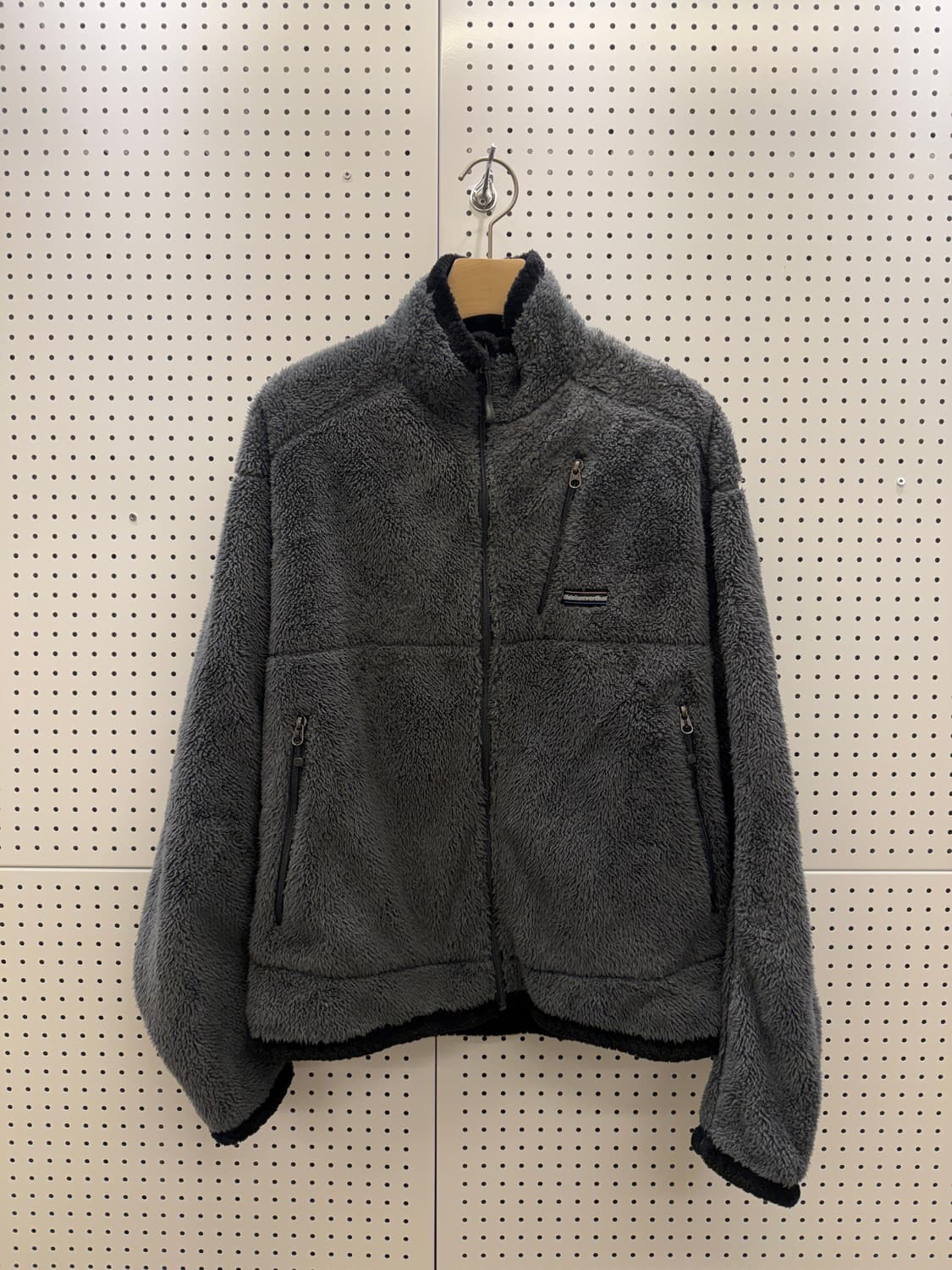 디스이즈네버댓 스몰로고 그레이 플리스 집업 U577 상품이미지2