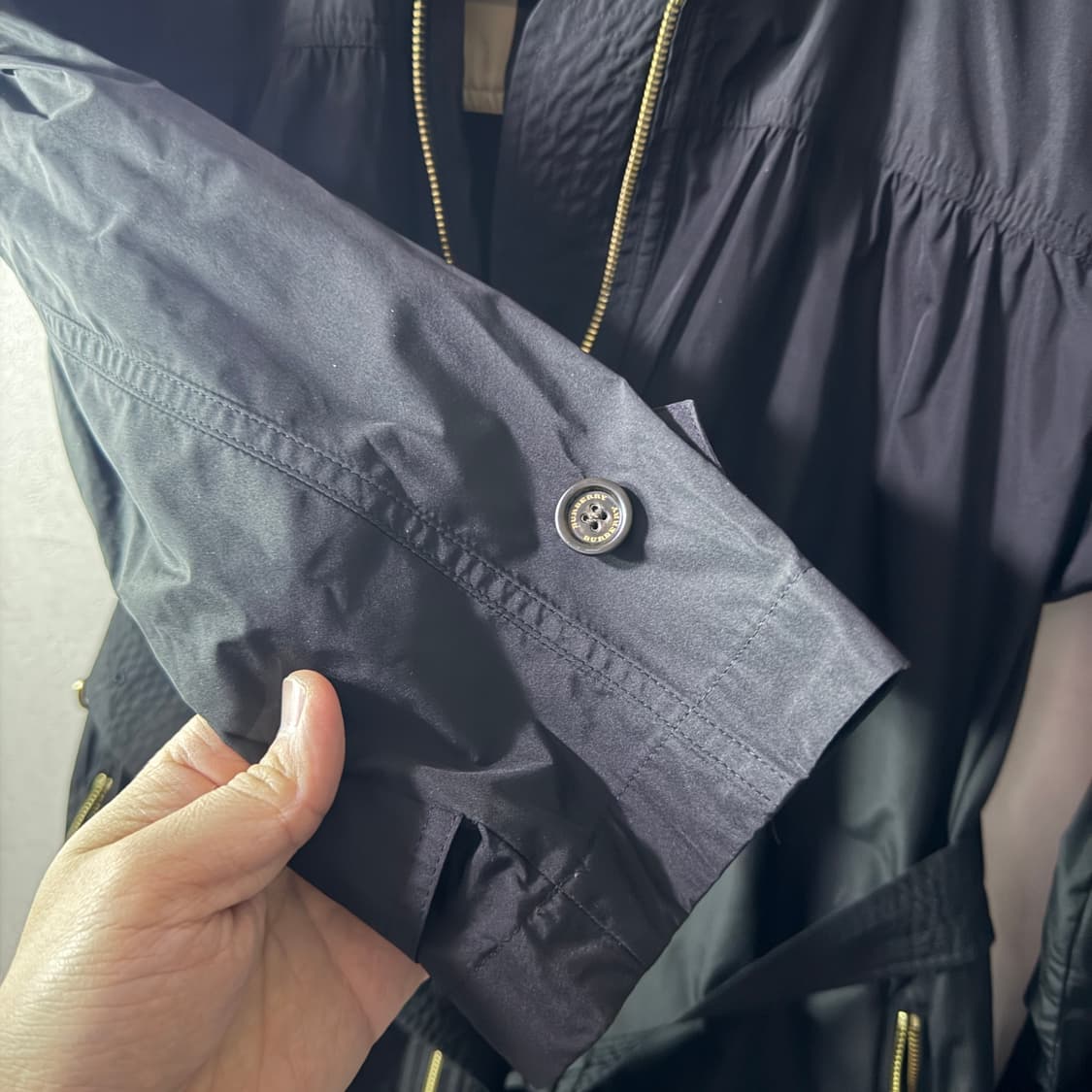 버버리 여성 폴리 견장 코트 (표기사이즈 US2, 55정도) 상품이미지4