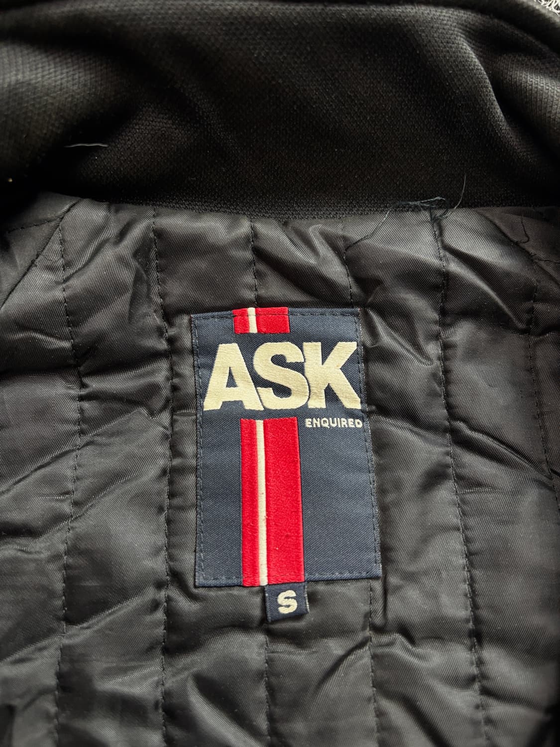 ASK Y2K 빈티지 유니온 잭 빅로고 크롭 자켓 2145 상품이미지3
