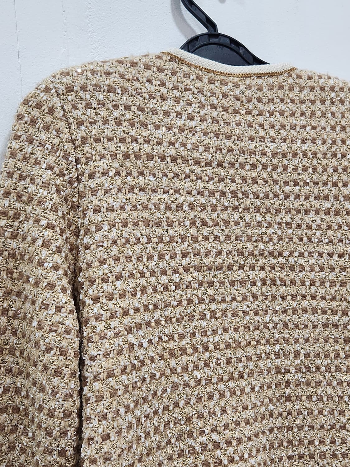 [M] 더맥 The Mac 금장 트위드 자켓 니트 가디건 상품이미지4