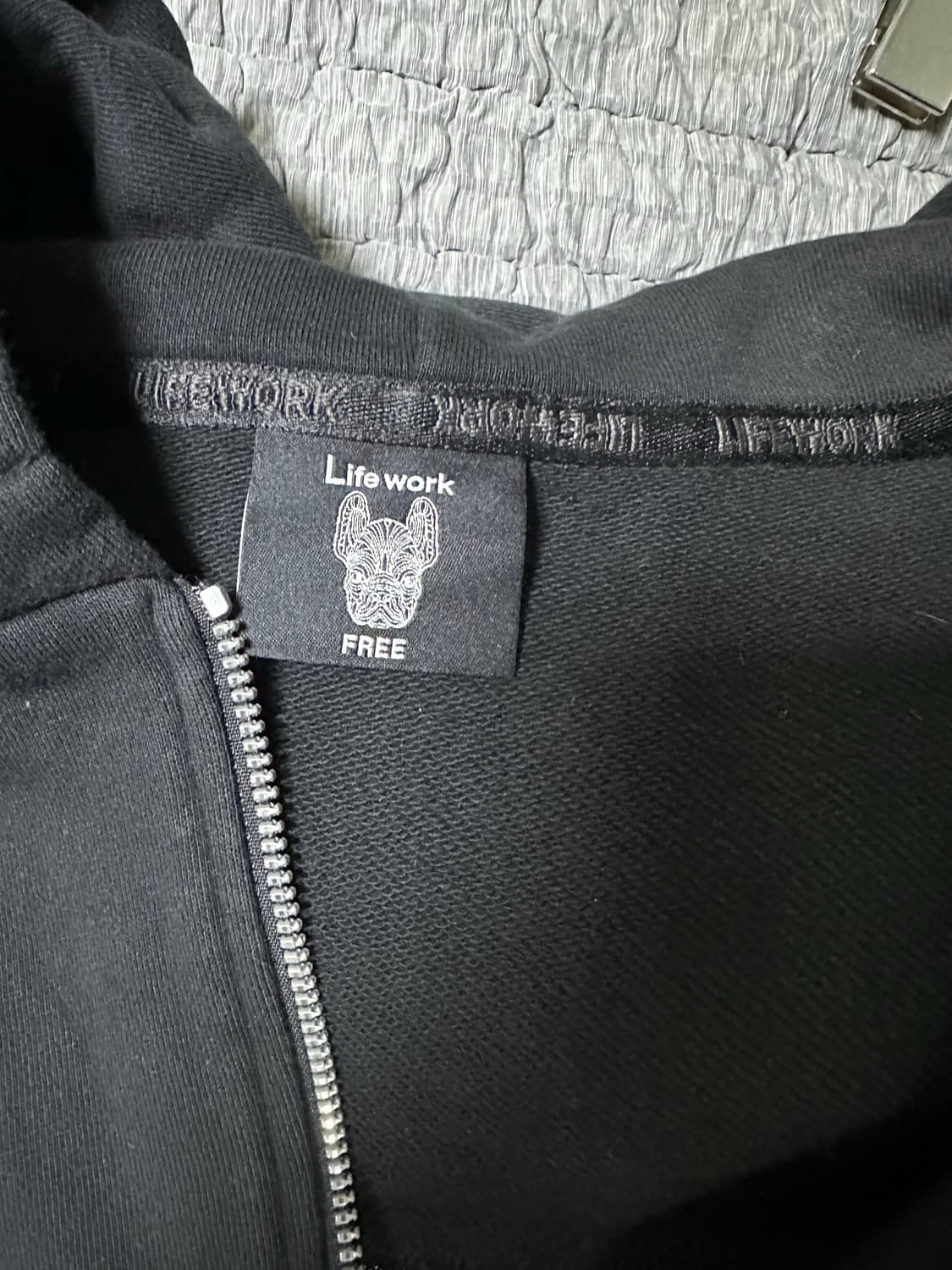 라이프워크 후드집업 FREE 사이즈 상품이미지6