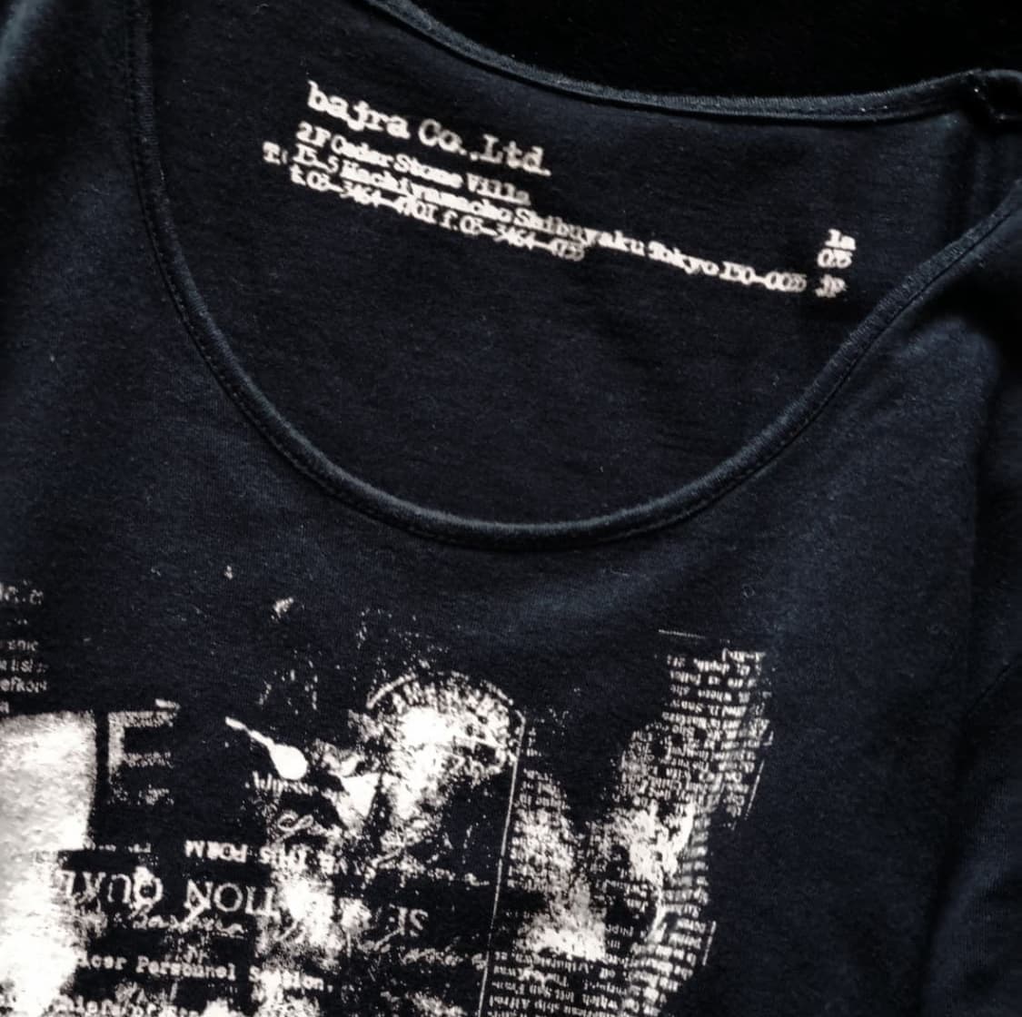 빈티지 펑크 반팔 티셔츠 상품이미지2