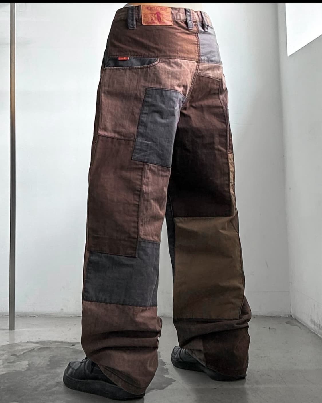 Tsan 크레이지 패치워크 코튼 팬츠 상품이미지2