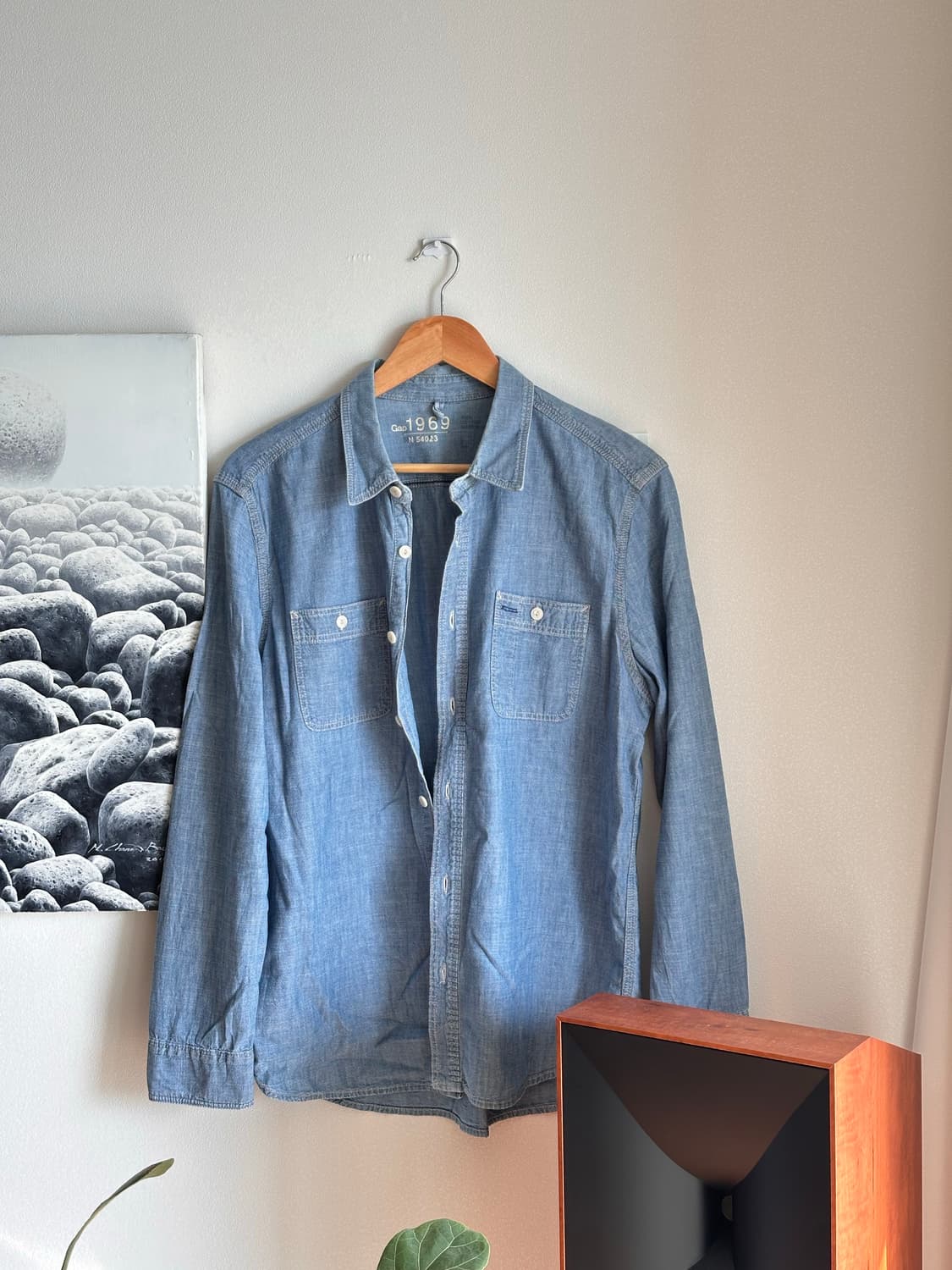 갭 샴브레이 셔츠 상품이미지1