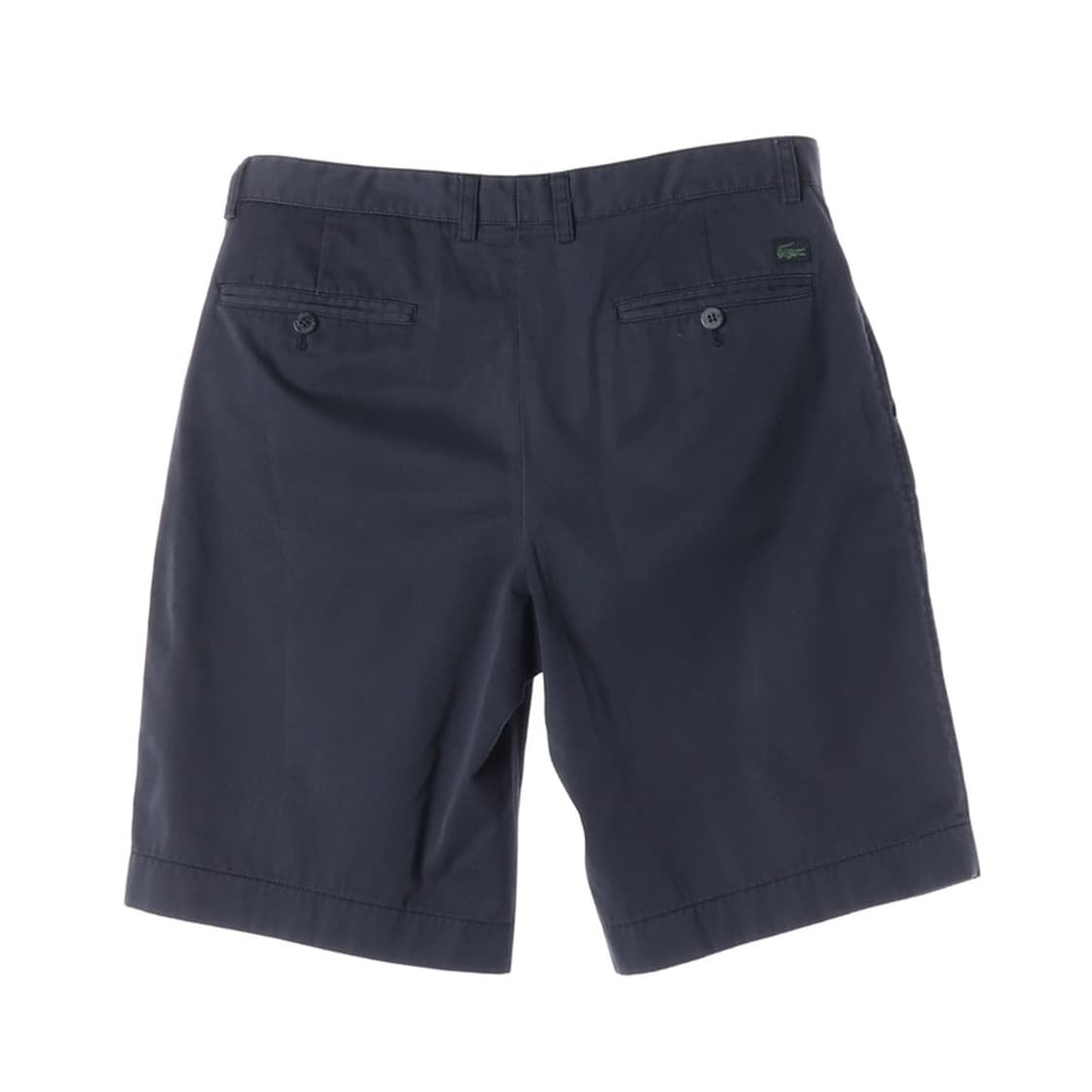 라코스테 네이비 투턱 치노 하프 팬츠 상품이미지2
