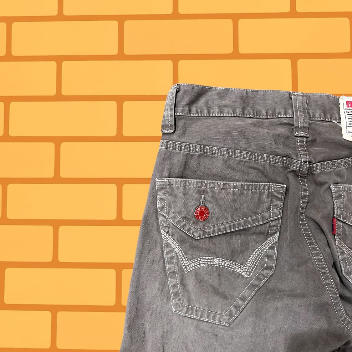 에드윈 503 브라운 코튼 팬츠 (32) 상품이미지2