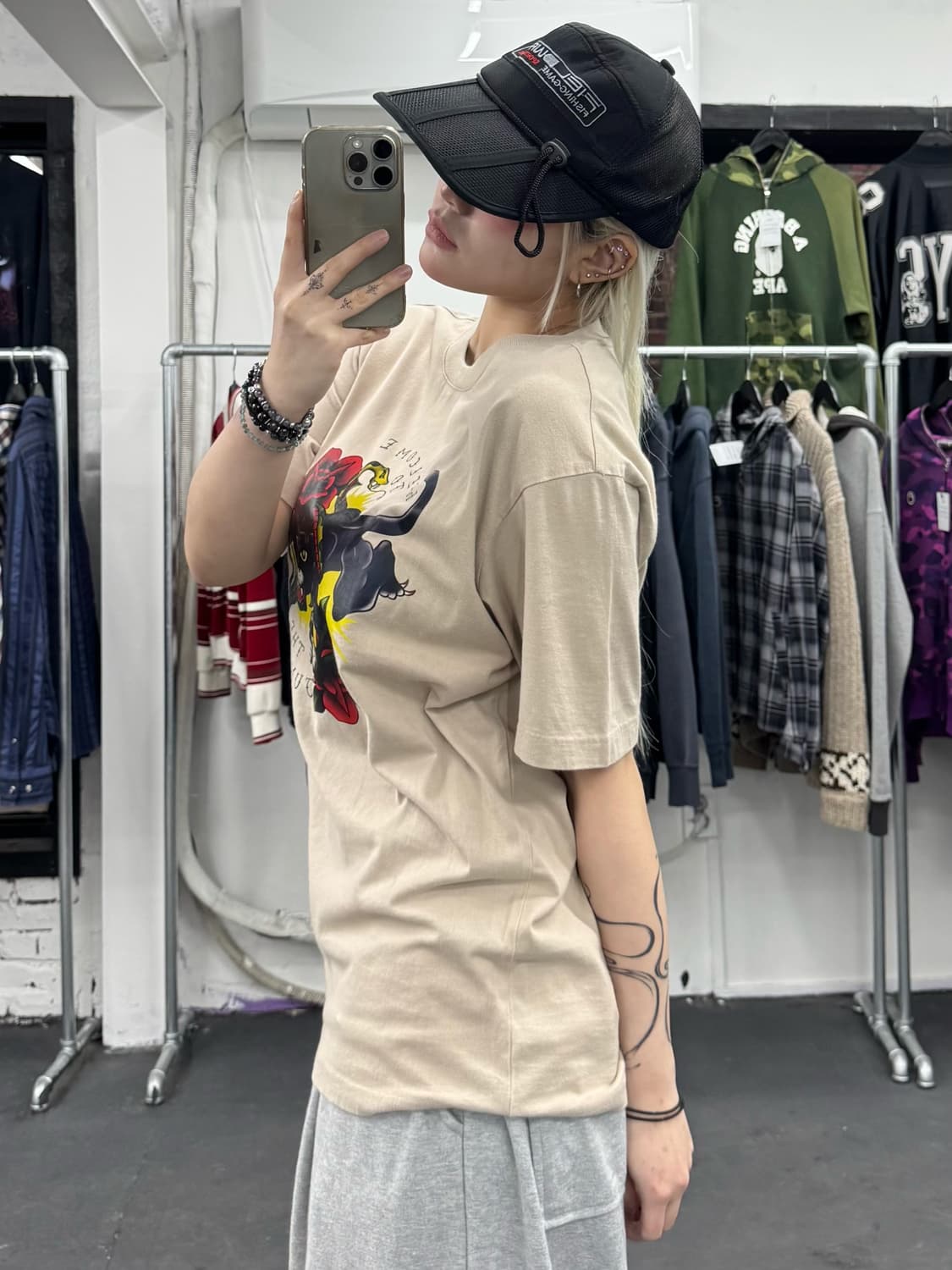 건즈 앤 로지스 올드스쿨 티셔츠 상품이미지5