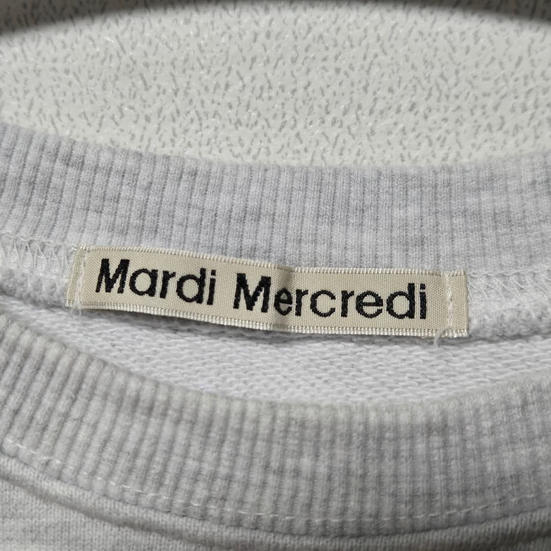 마르디메크르디 맨투맨 / 여성 맨투맨/ 여자 맨투맨  상품이미지2