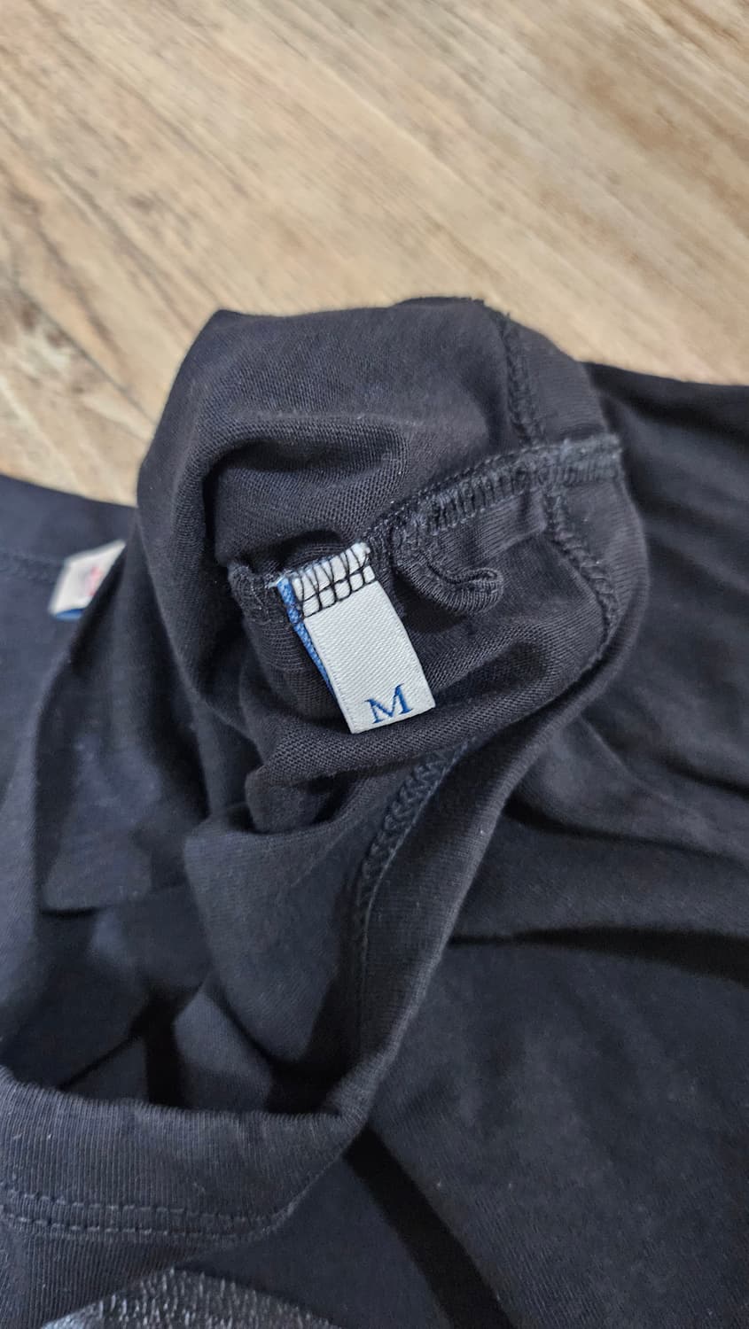 [A] 몽클레어 블랙 반팔 티셔츠 M 상품이미지5