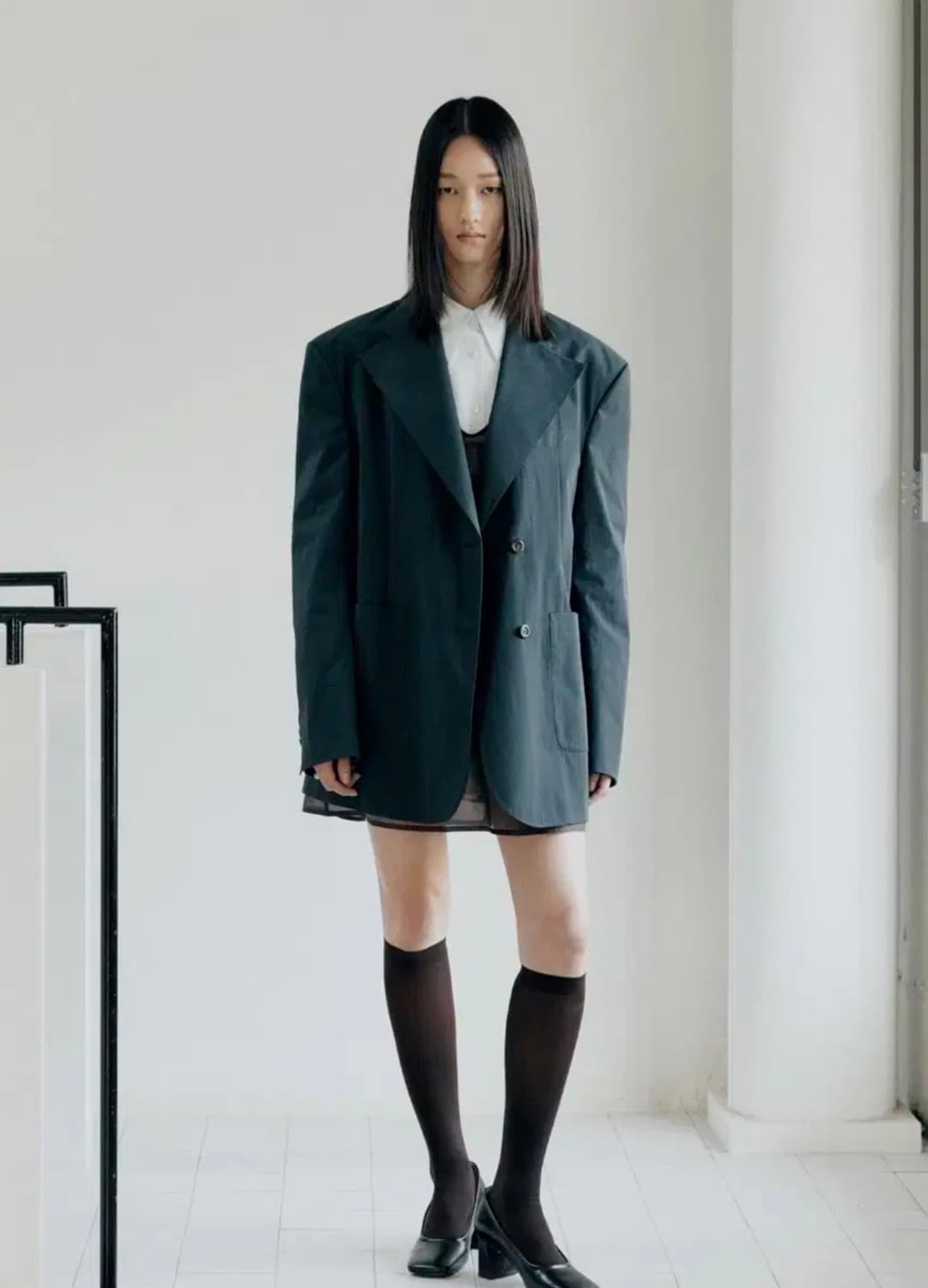 로우클래식 코튼 블레이저 상품이미지1
