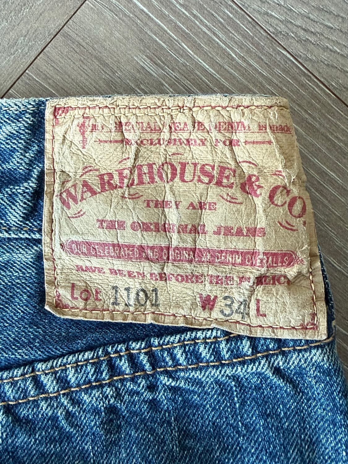 웨어하우스 1101 34사이즈  상품이미지3