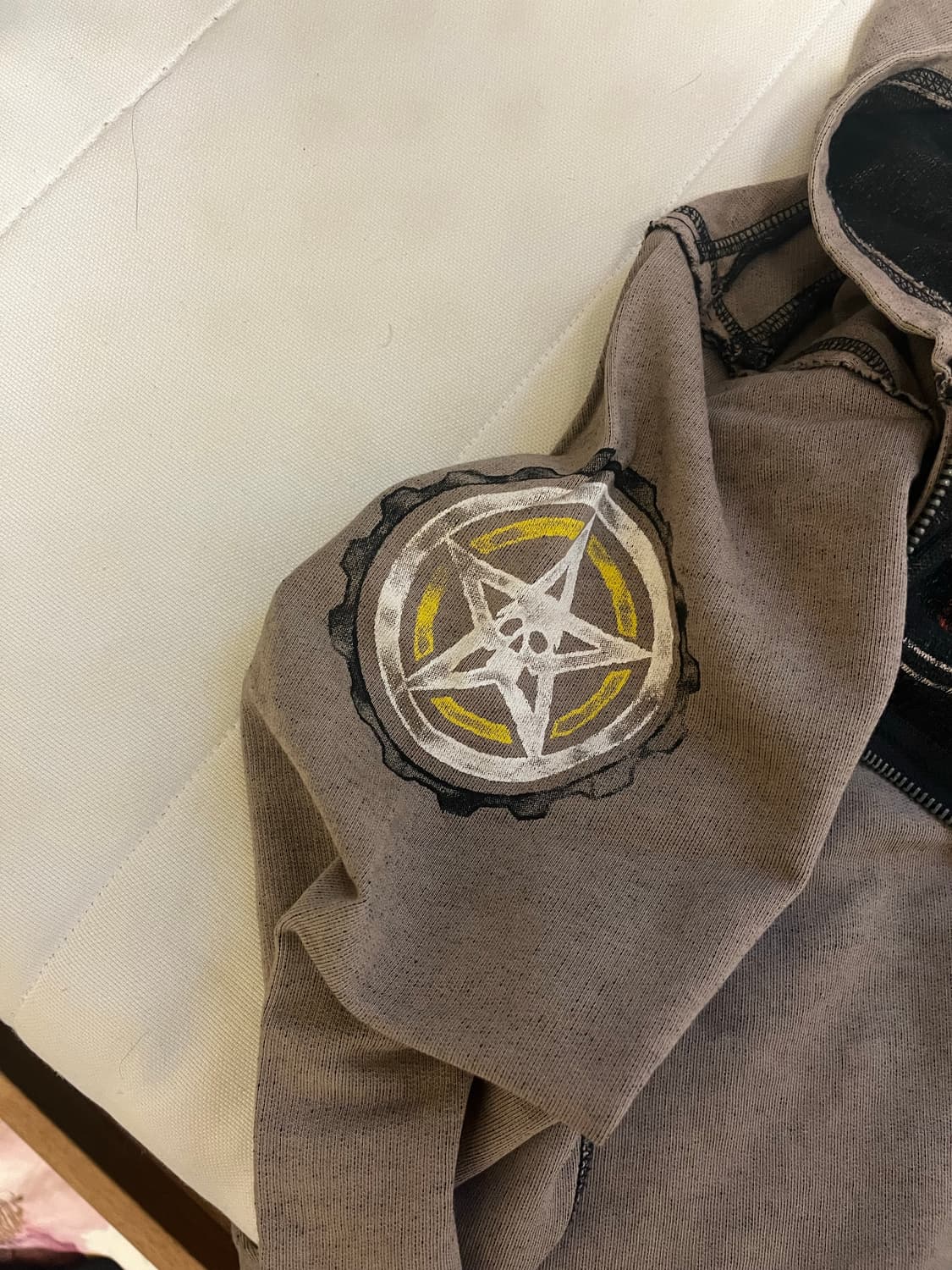 어플릭션 해골 후드 집업  상품이미지4