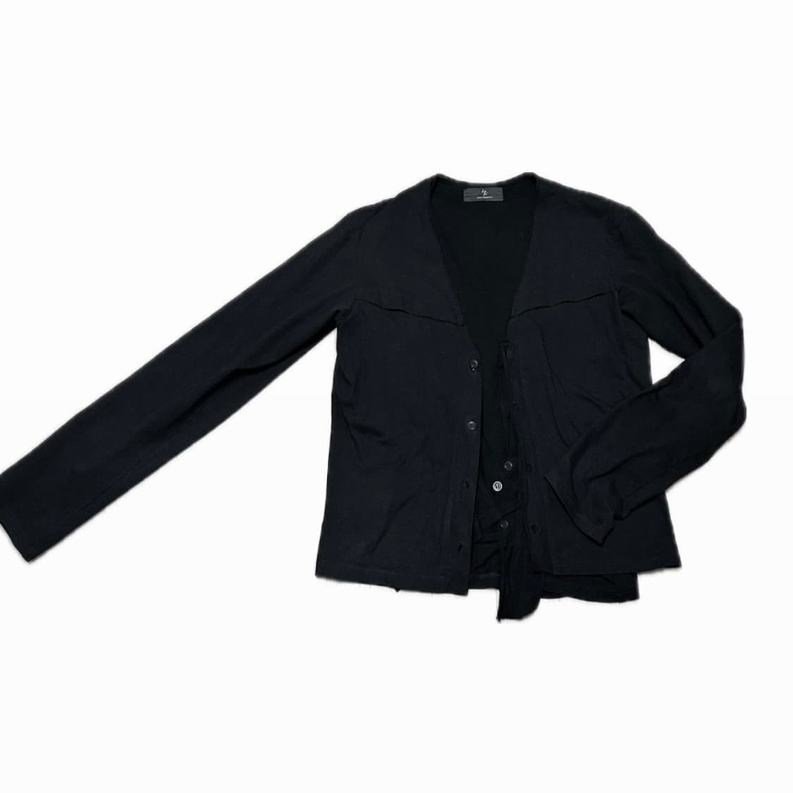Yohji Yamamoto 요지아먀모토 단추 디테일 가디건 상품이미지2