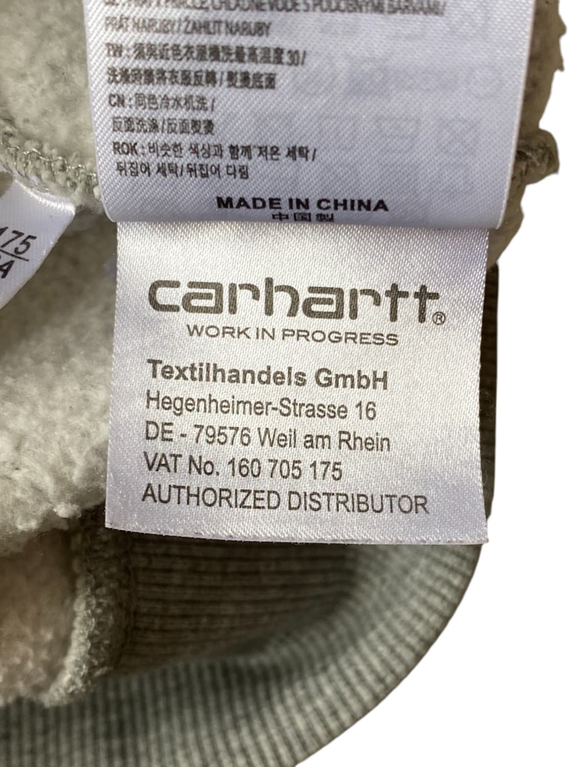 칼하트 후드 집업 (Man M) AB0334 상품이미지8