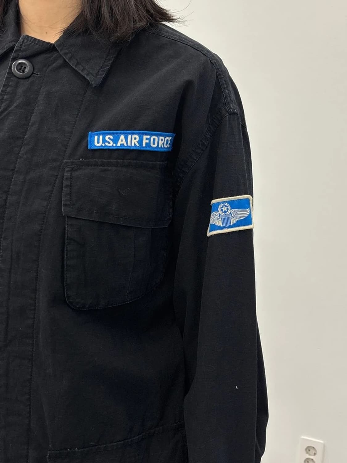 SLY Product Black Military Field Jacket 상품이미지2