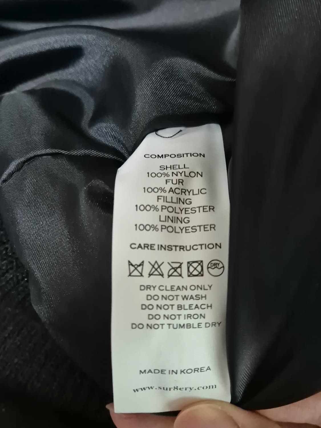 써저리 N2B 봄버/back-forth N2B jumper 'black' 상품이미지7