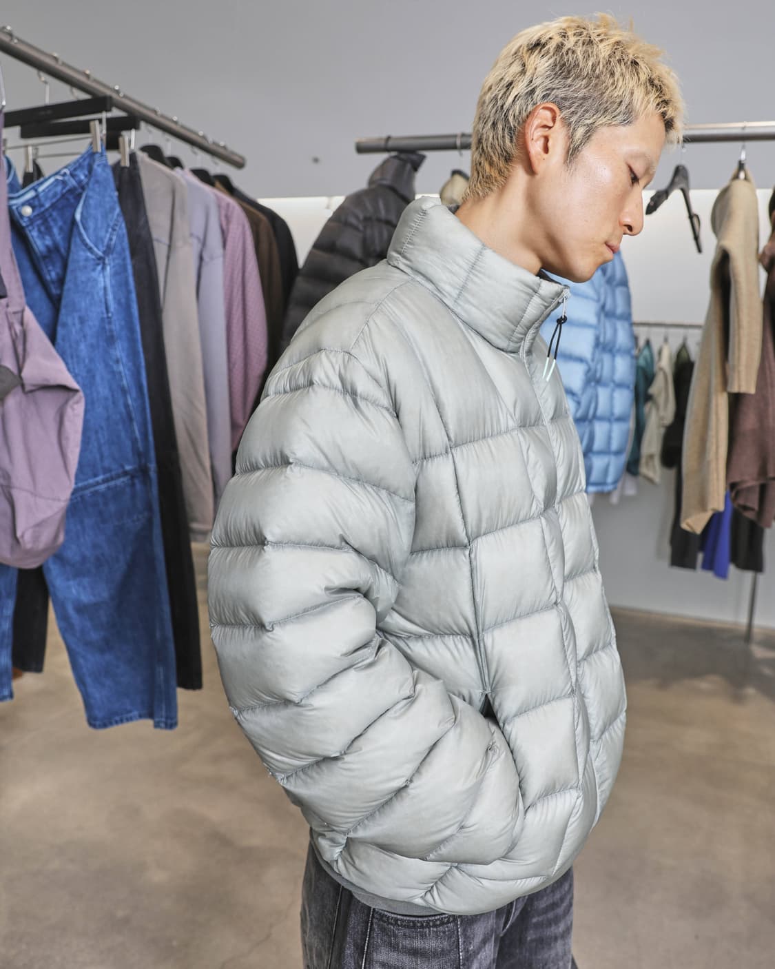 999휴머니티 패딩 그레이 1차리오더 상품이미지7