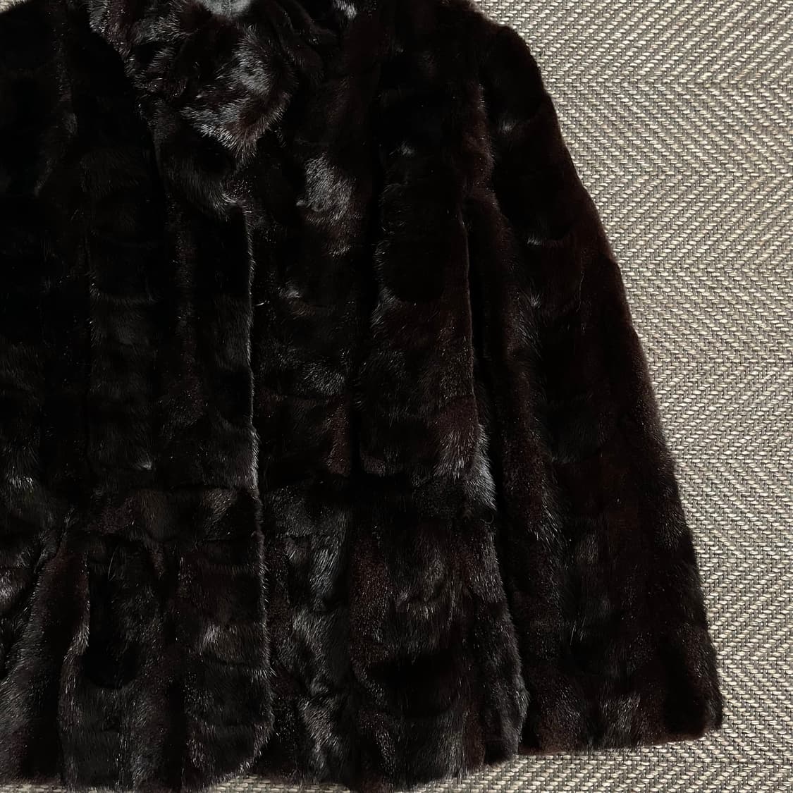 chatelaine 아카이브 우먼스 밍크 자켓 브라운y 4267 상품이미지4