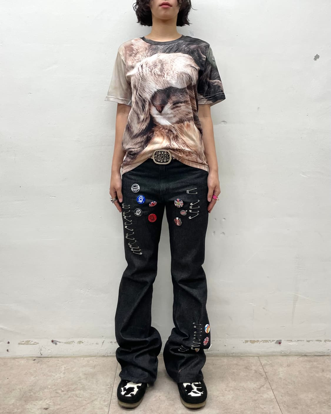 Big Cat Printed T-Shirt  상품이미지5