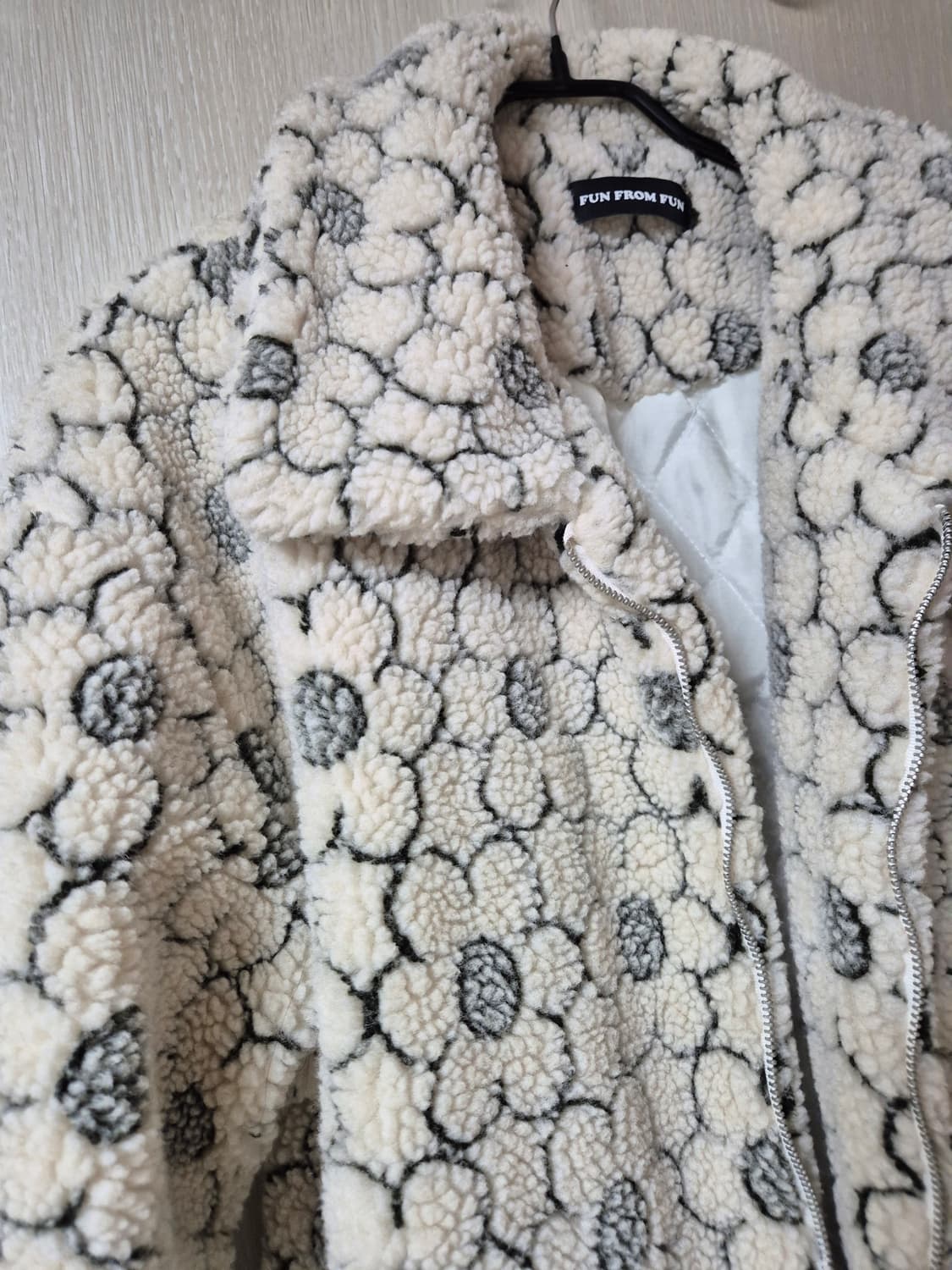 펀프롬펀 플라워 플리스 자켓 후리스 점퍼 상품이미지4