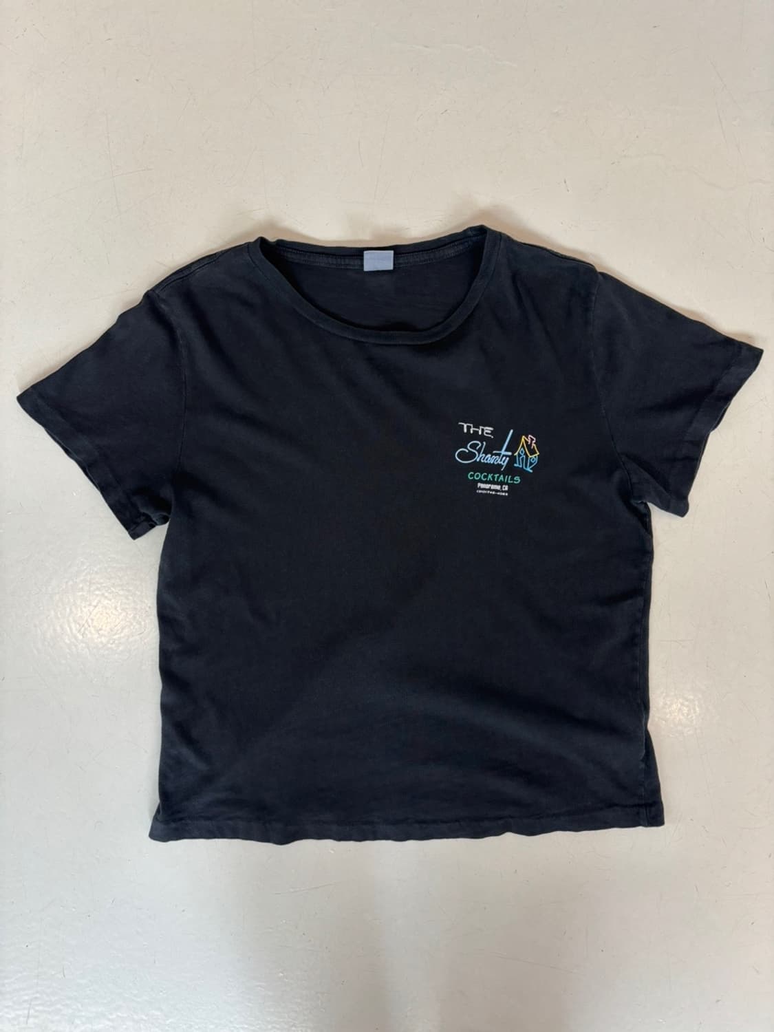 RE/DONE X Hanes Cropped T-shirt 상품이미지2
