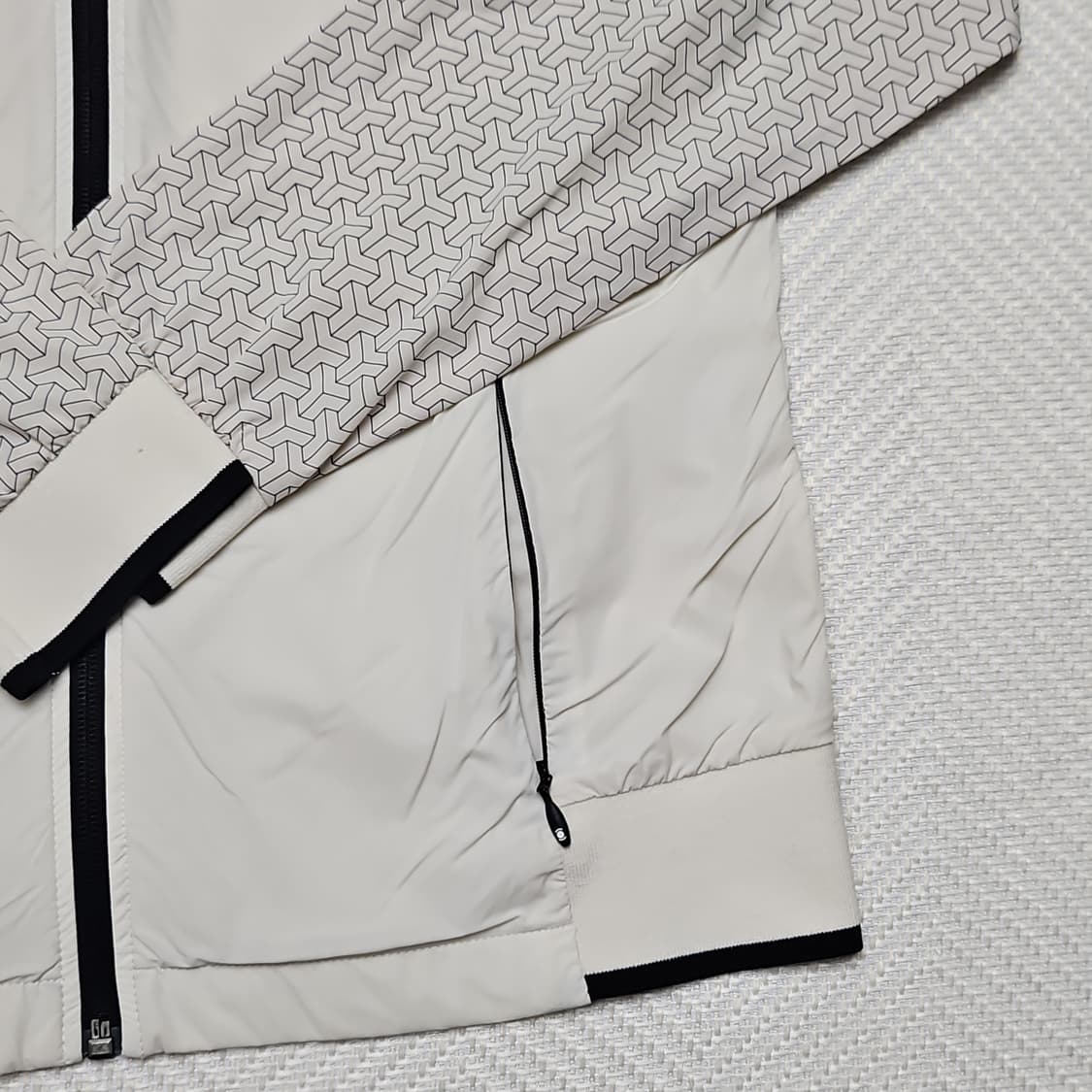 와이드앵글 여성 패턴 바람막이 자켓 (100) 상품이미지5