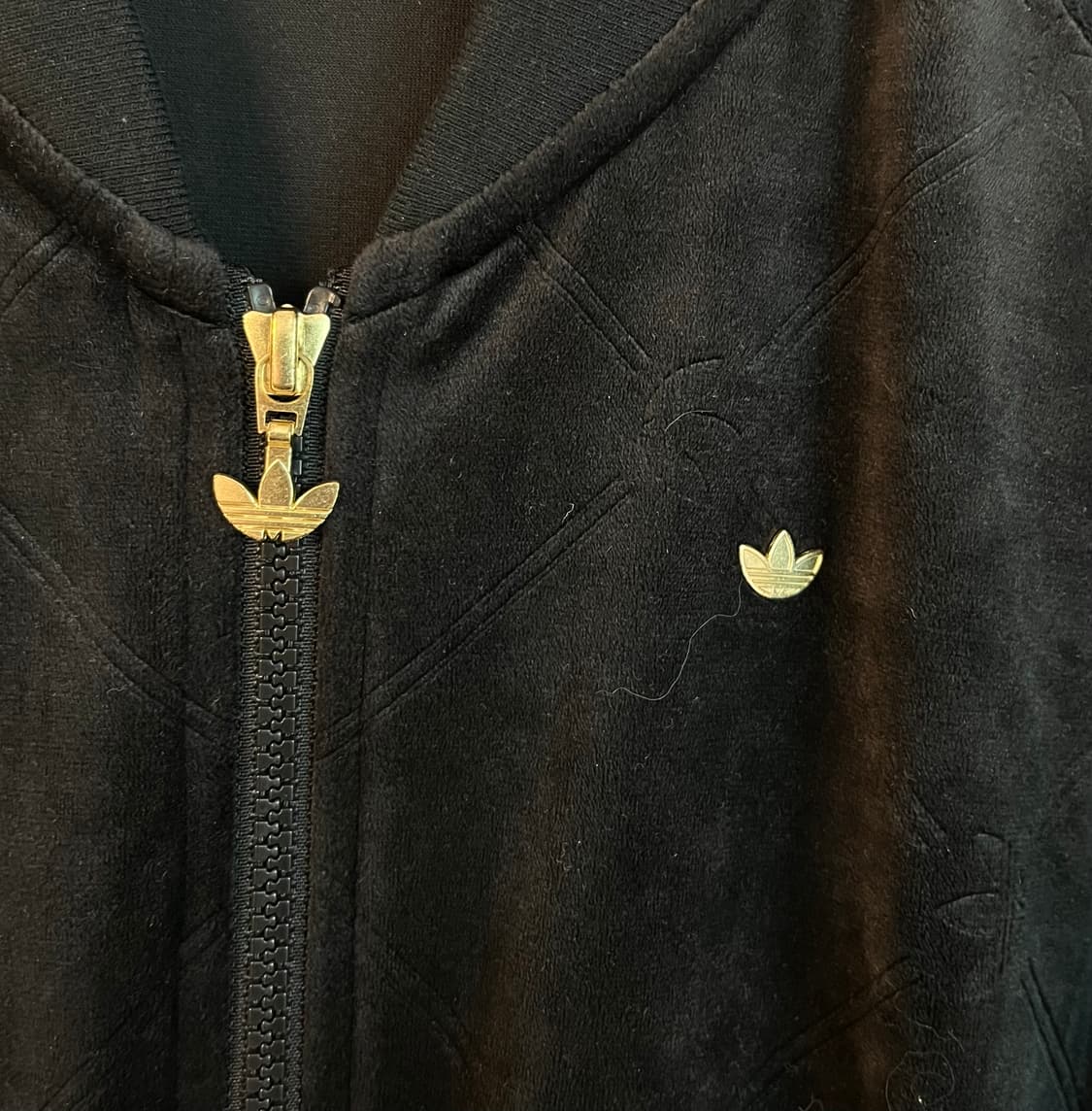 아디다스 파이어버드 검,골 벨벳 져지 [M] 상품이미지4