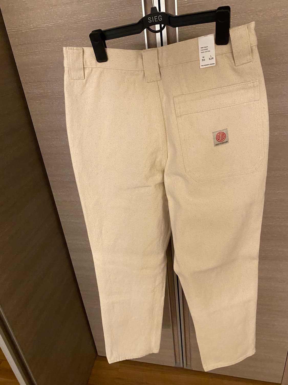 데우스 행크데님 뉴트럴 30*32 새상품 상품이미지2