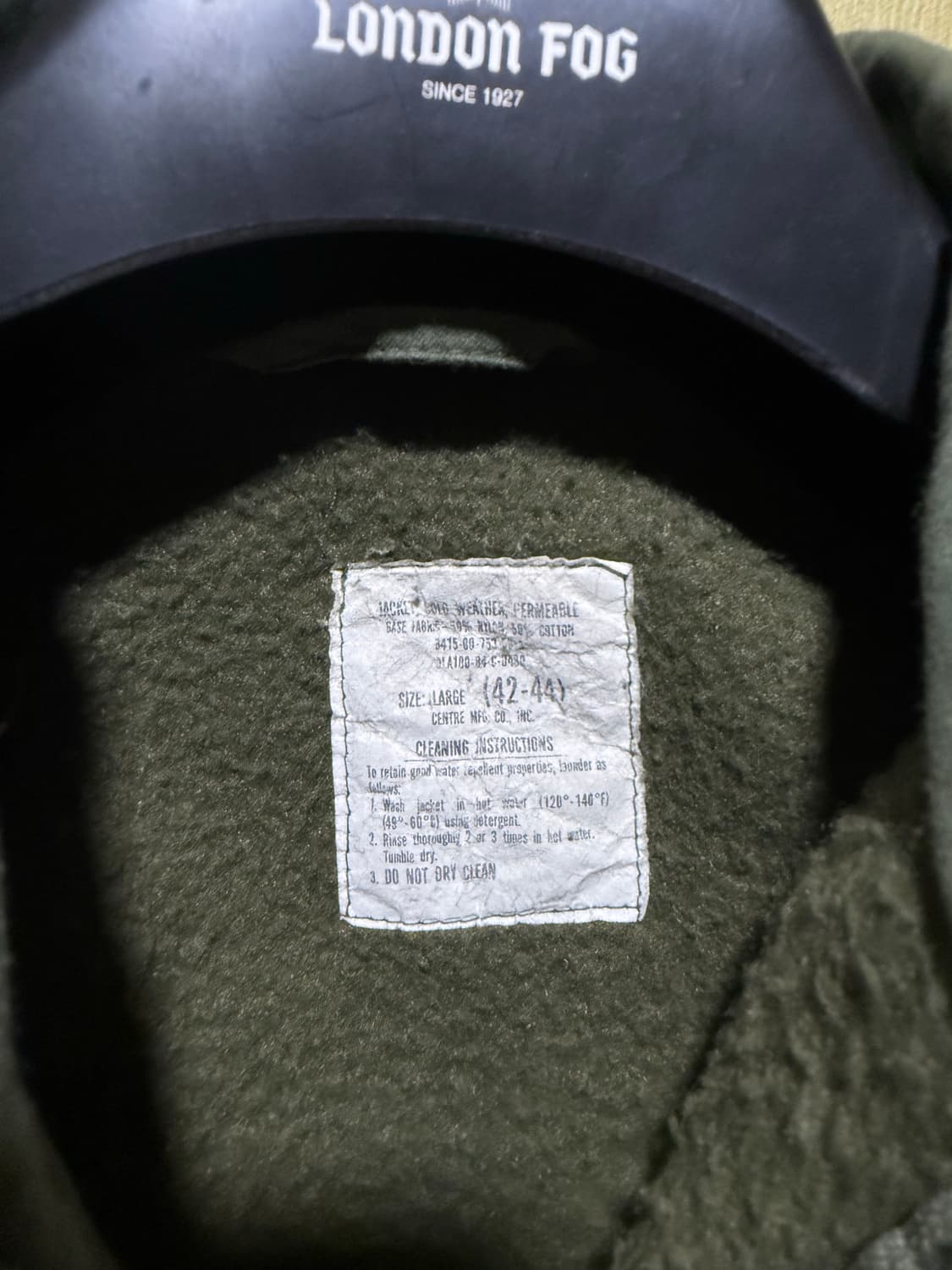 오리지날 80's 미해군 지급용 A-2 덱자켓 상품이미지4