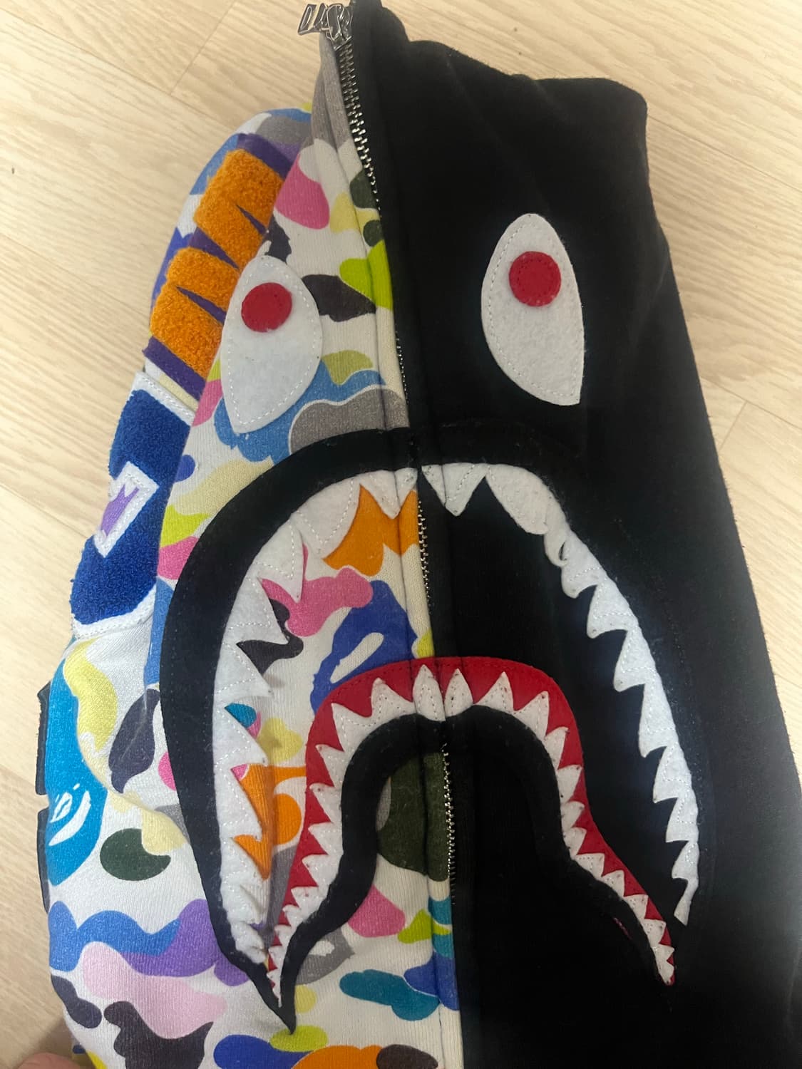 베이프 후드집업 nyc 로고 상품이미지4