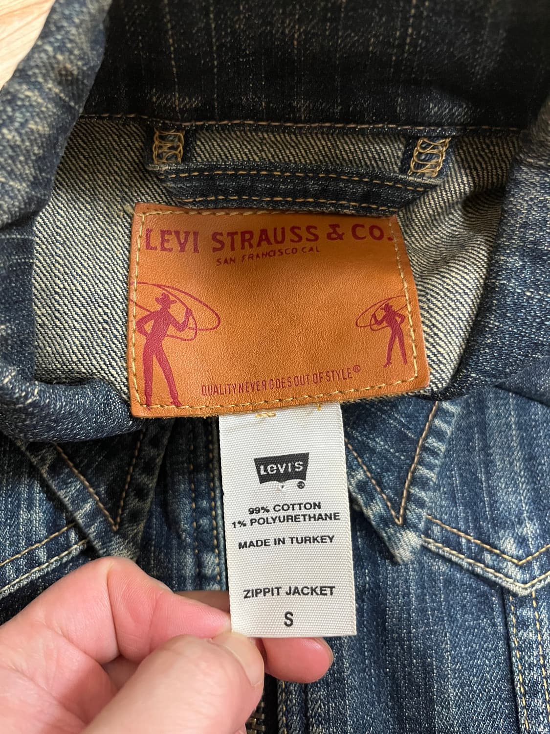 리바이스 지핏 zippit 자켓 상품이미지5