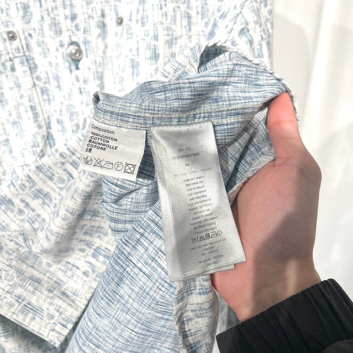 [정품] 디올 오블리크 카스리 셔츠 상품이미지5