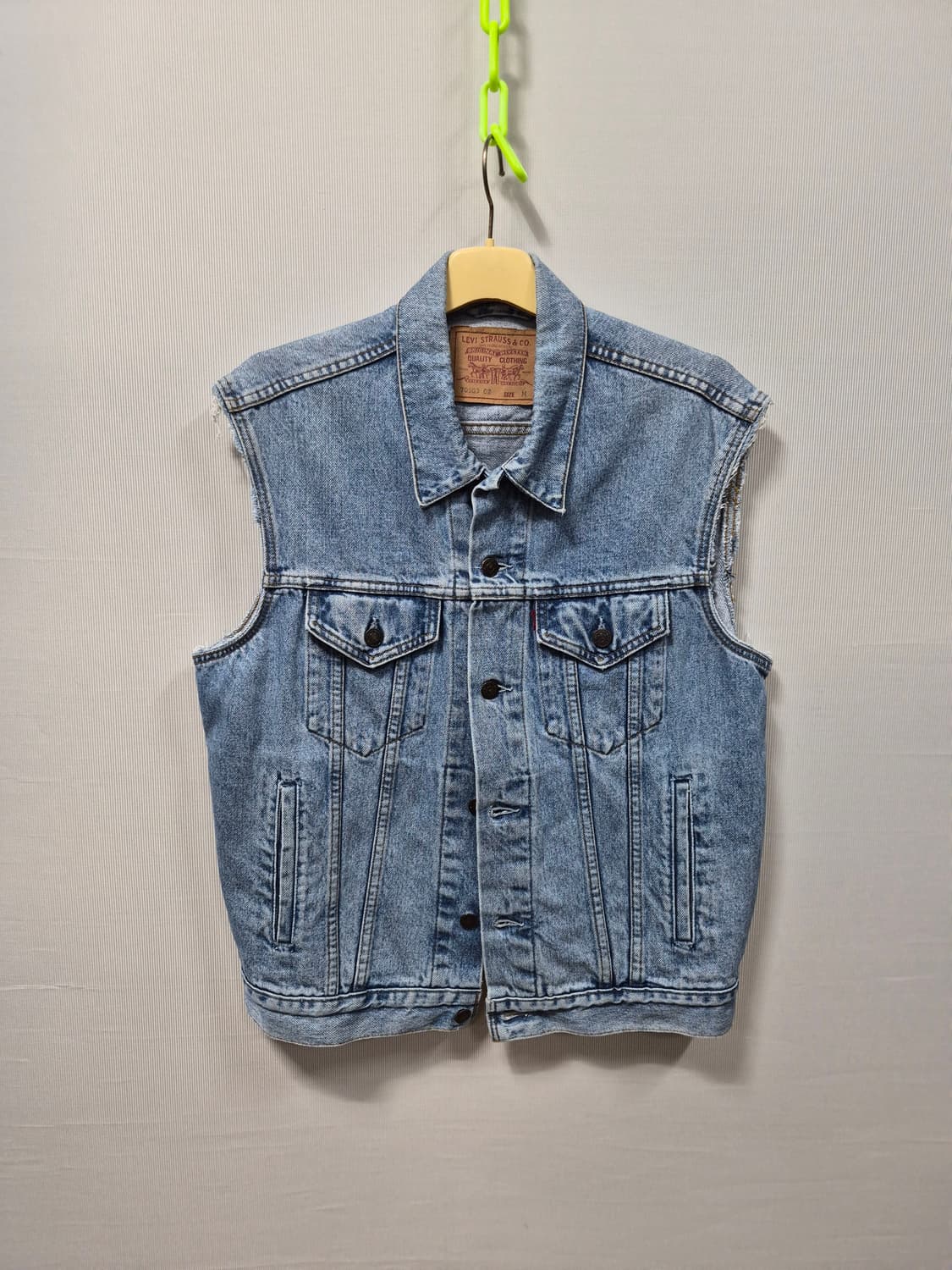 90s 리바이스 청 데님 조끼 70503 M 100~105 상품이미지1