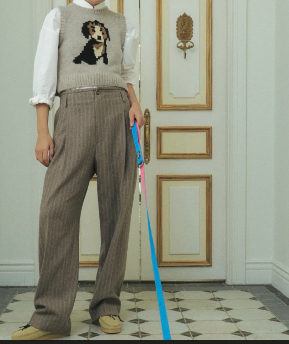 그로브 니트조끼 (상태최상) 상품이미지5