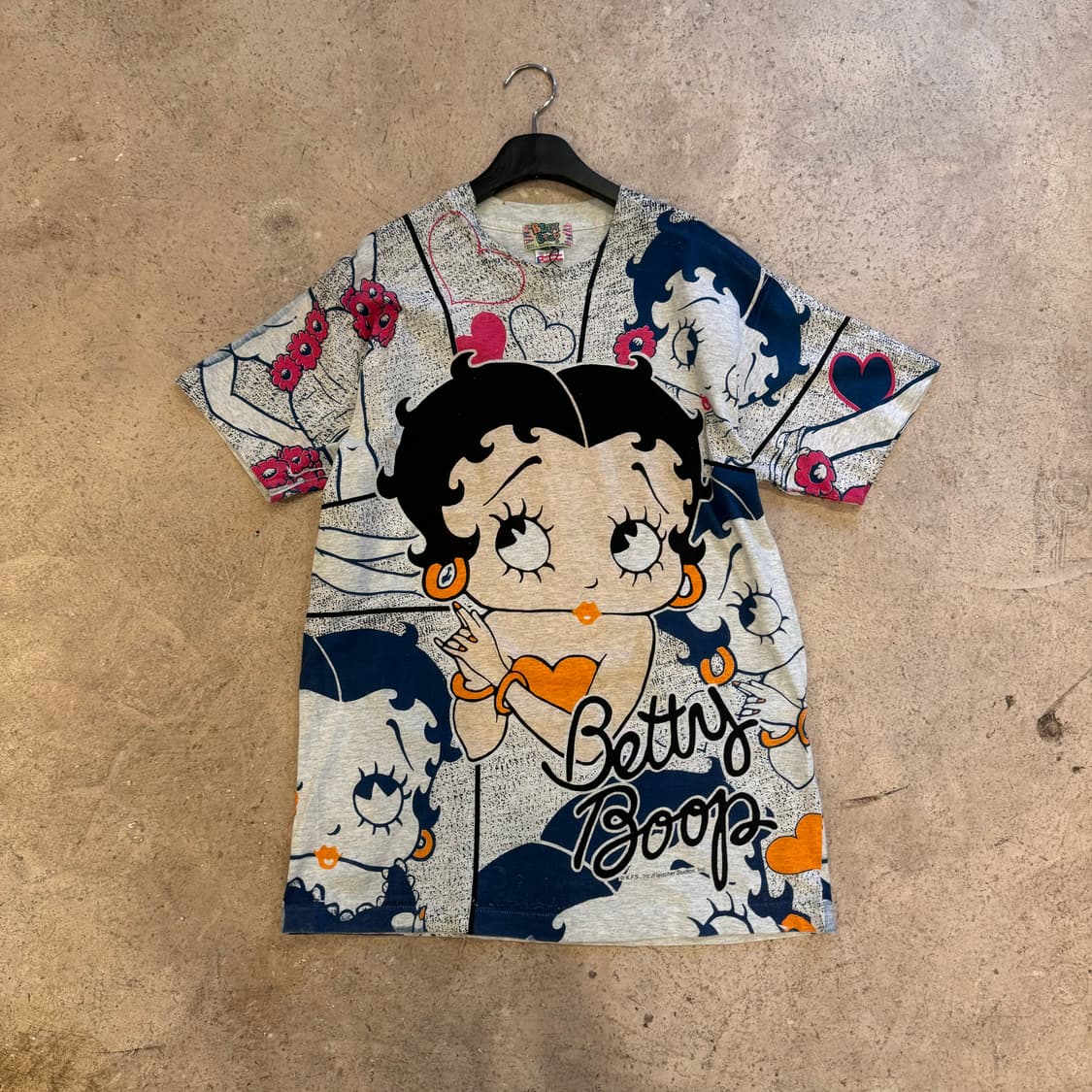 BETTY BOOP late 90s~early 00s 정식라이센스 반팔 상품이미지1
